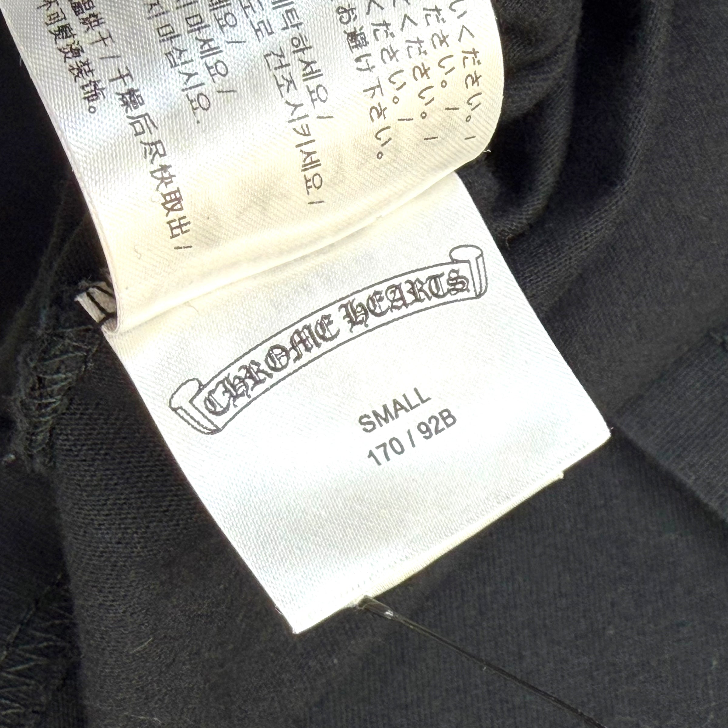 Chrome Hearts Neon Neck Logo Tee S