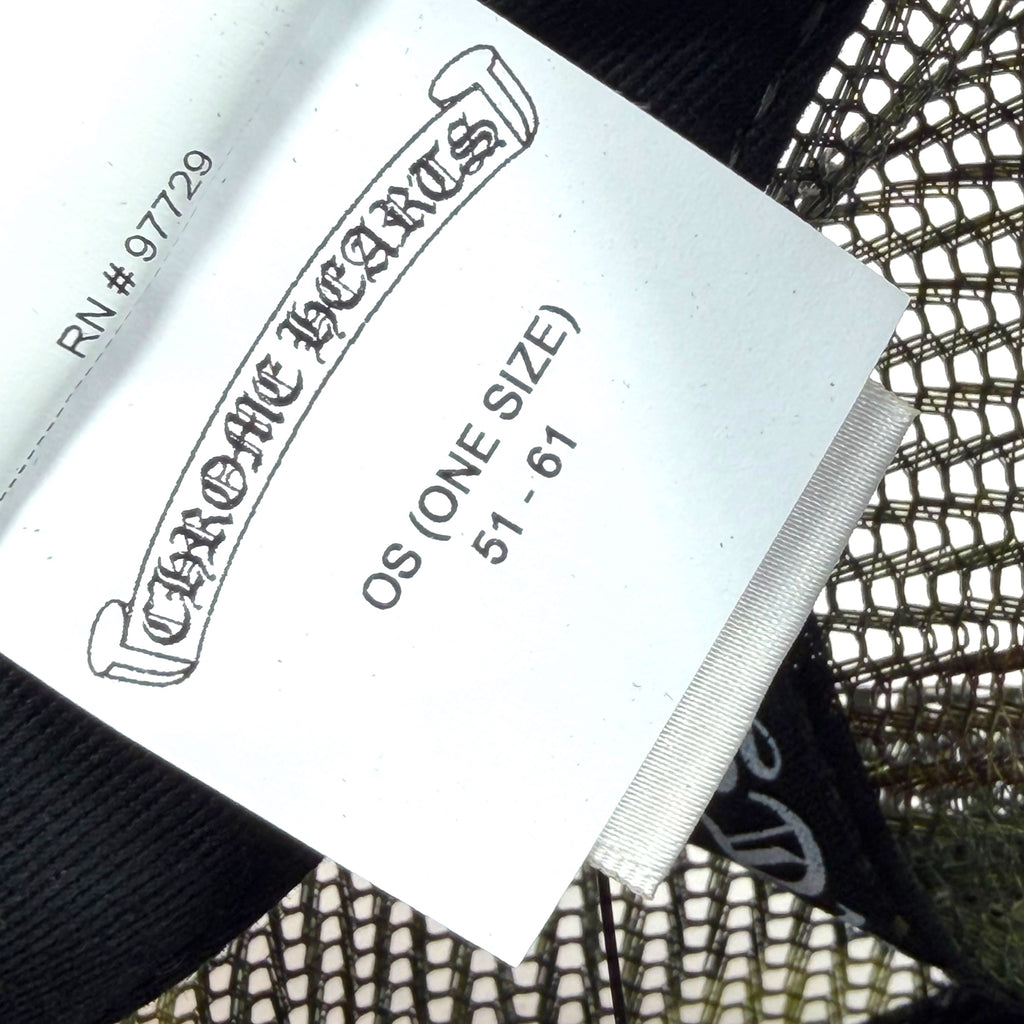 Chrome Hearts CH Hollywood Camo Trucker Hat