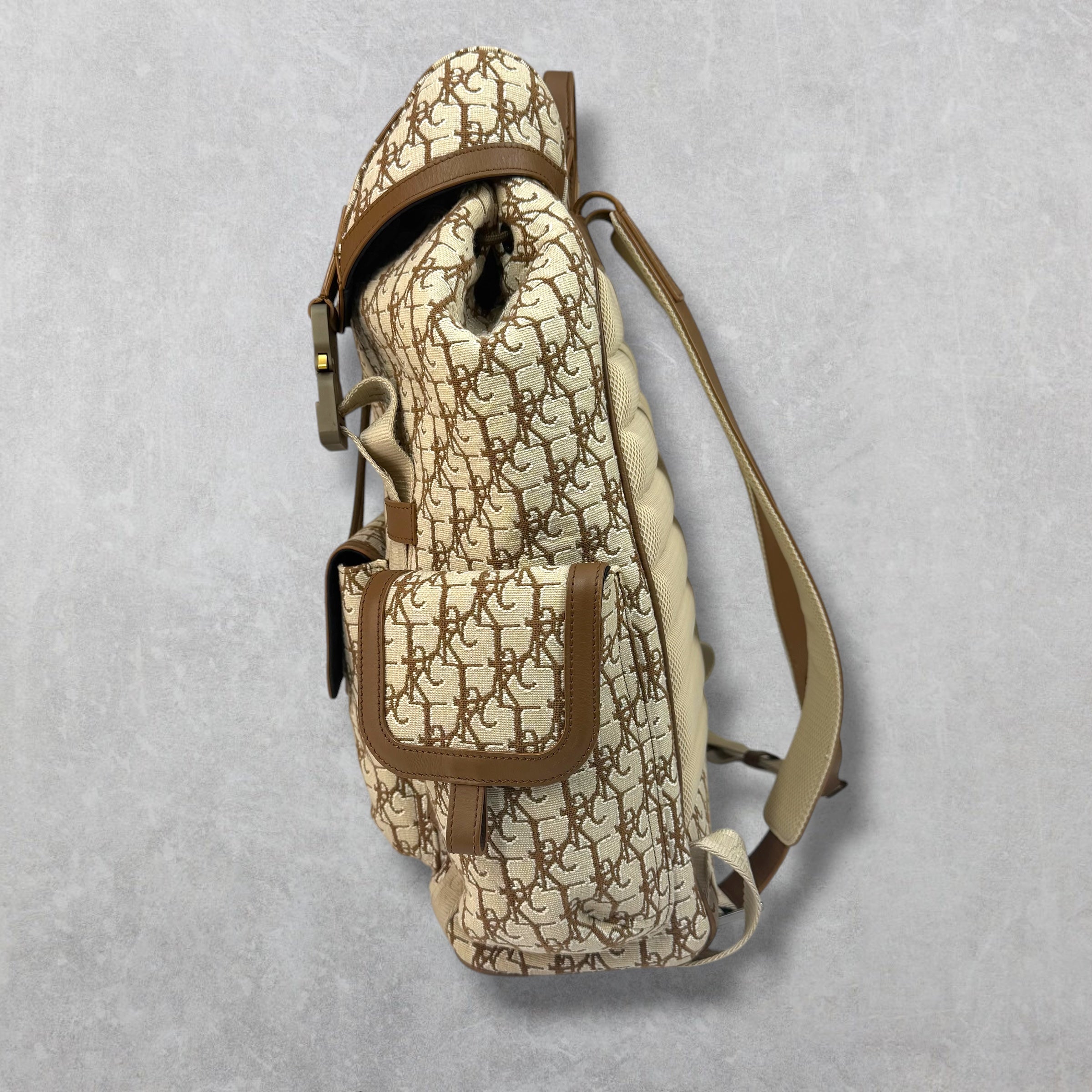Dior x Cactus Jack "Hit The Road" Backpack Coffee
