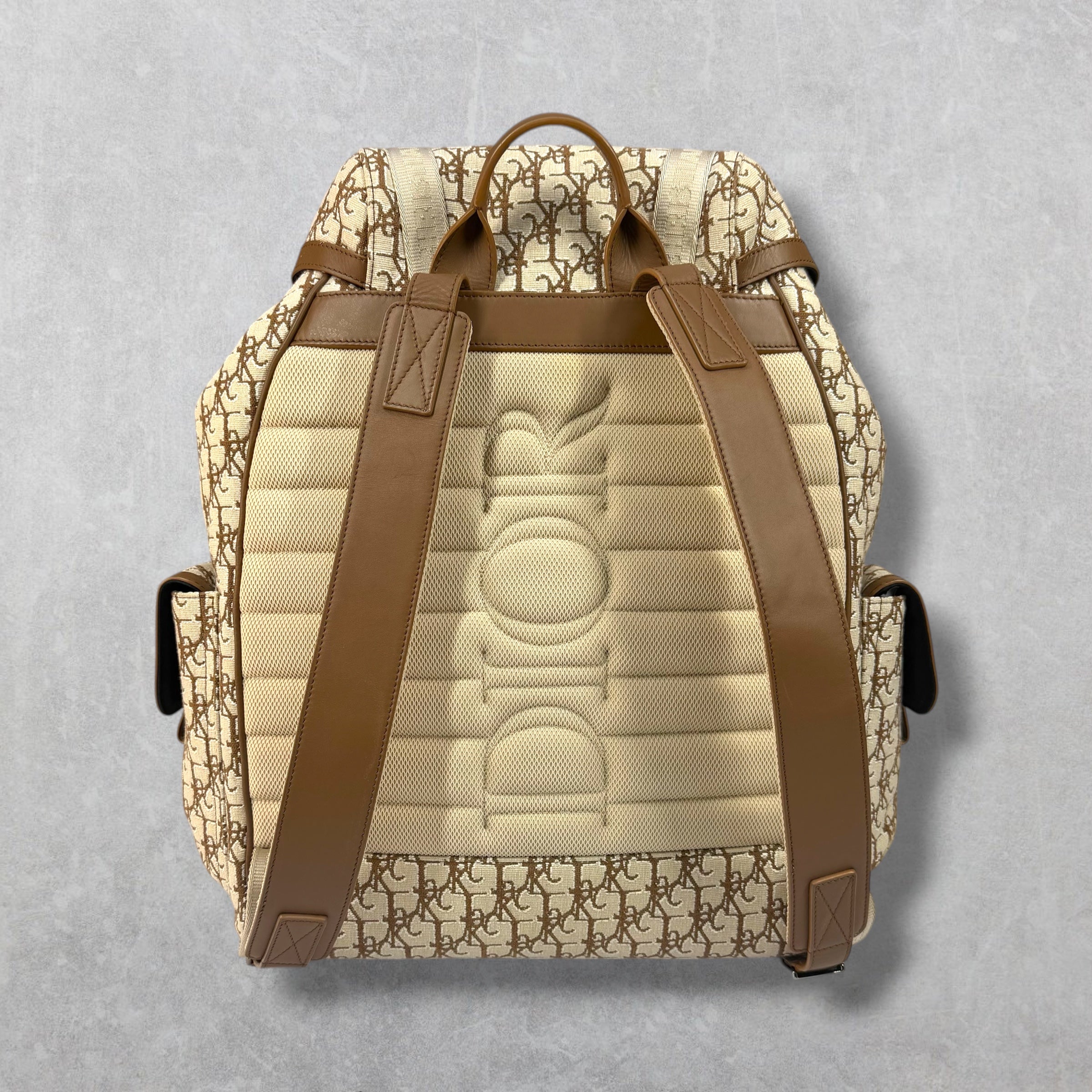 Dior x Cactus Jack "Hit The Road" Backpack Coffee