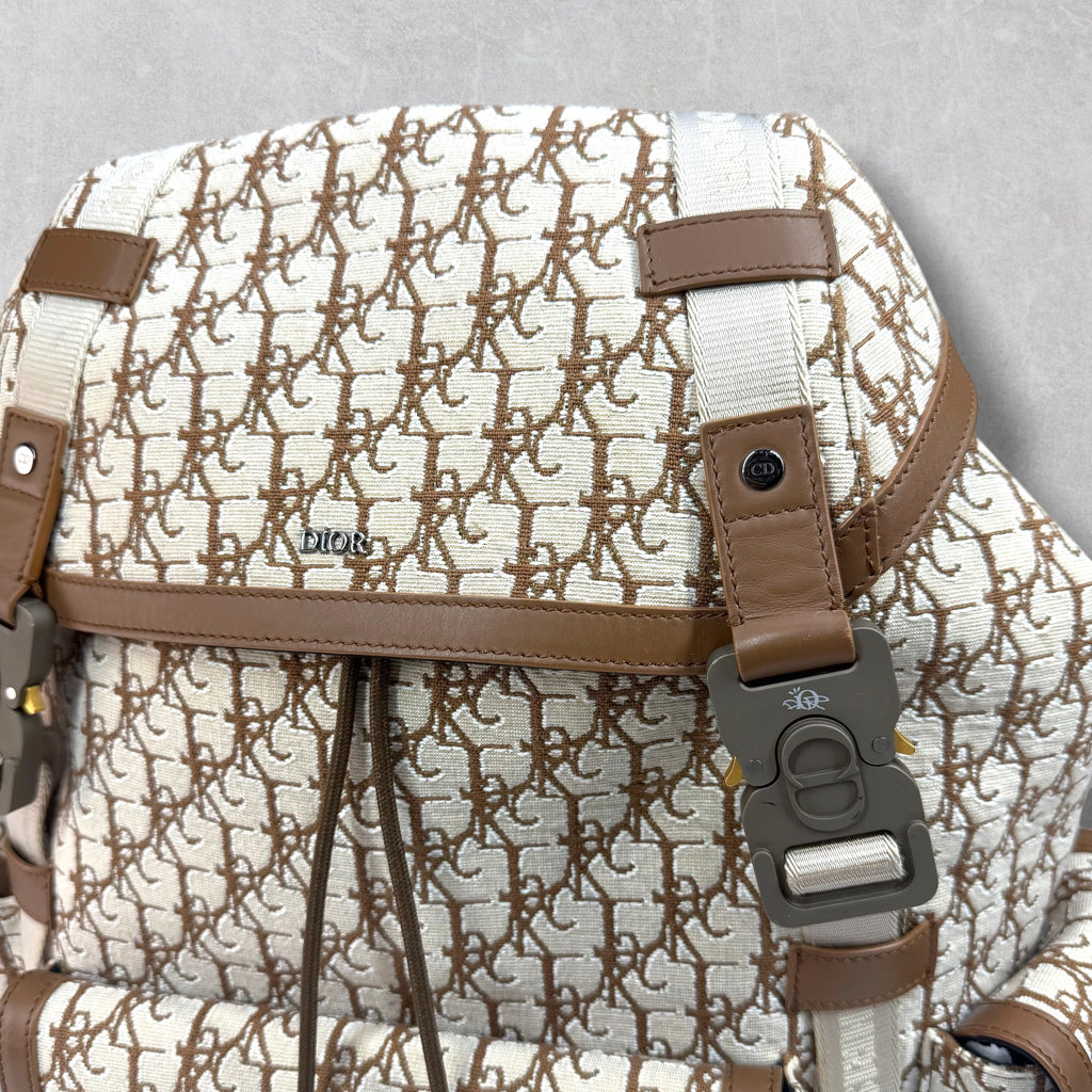 Dior x Cactus Jack "Hit The Road" Backpack Coffee