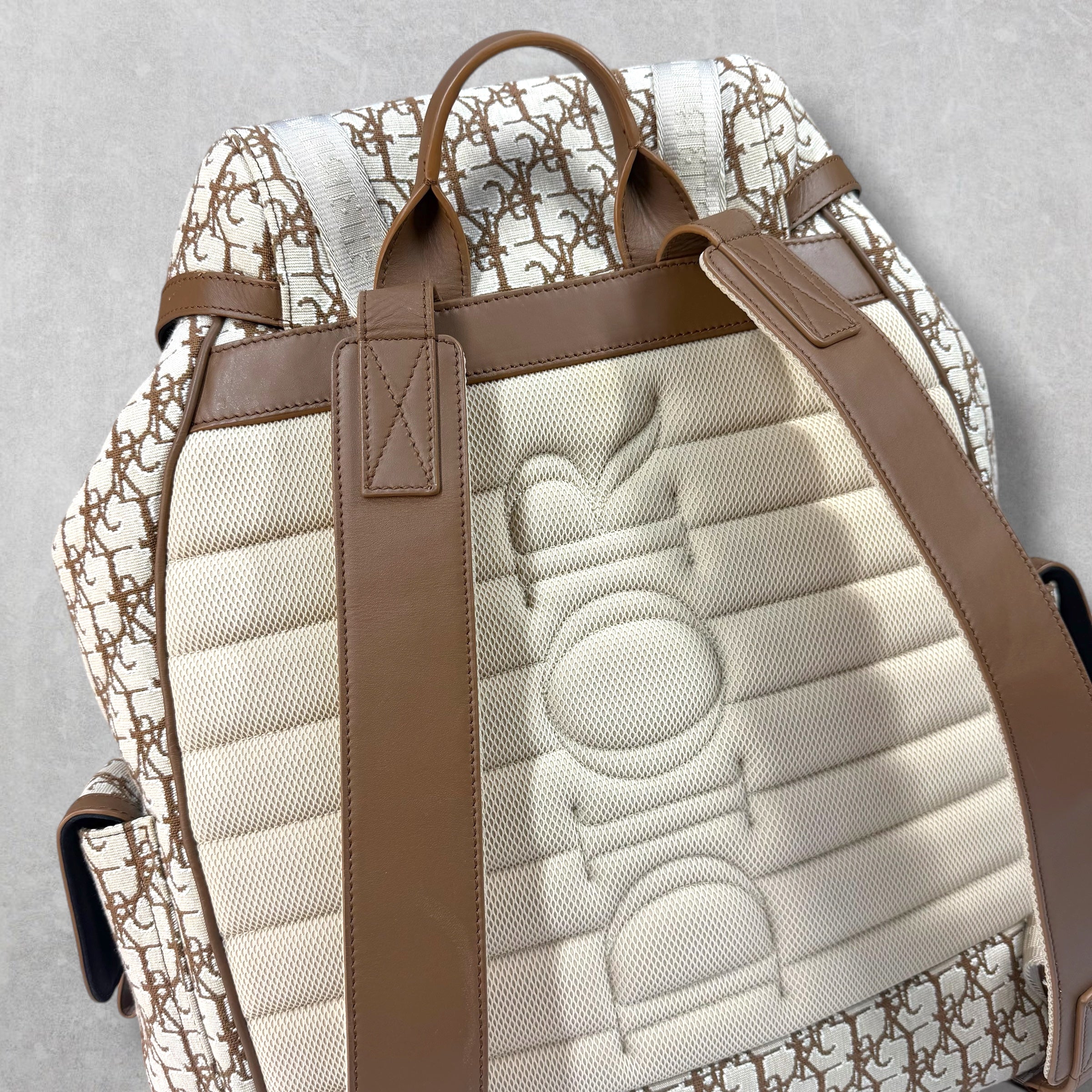 Dior x Cactus Jack "Hit The Road" Backpack Coffee