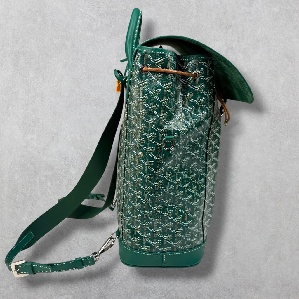 Goyard Green Alpin Backpack