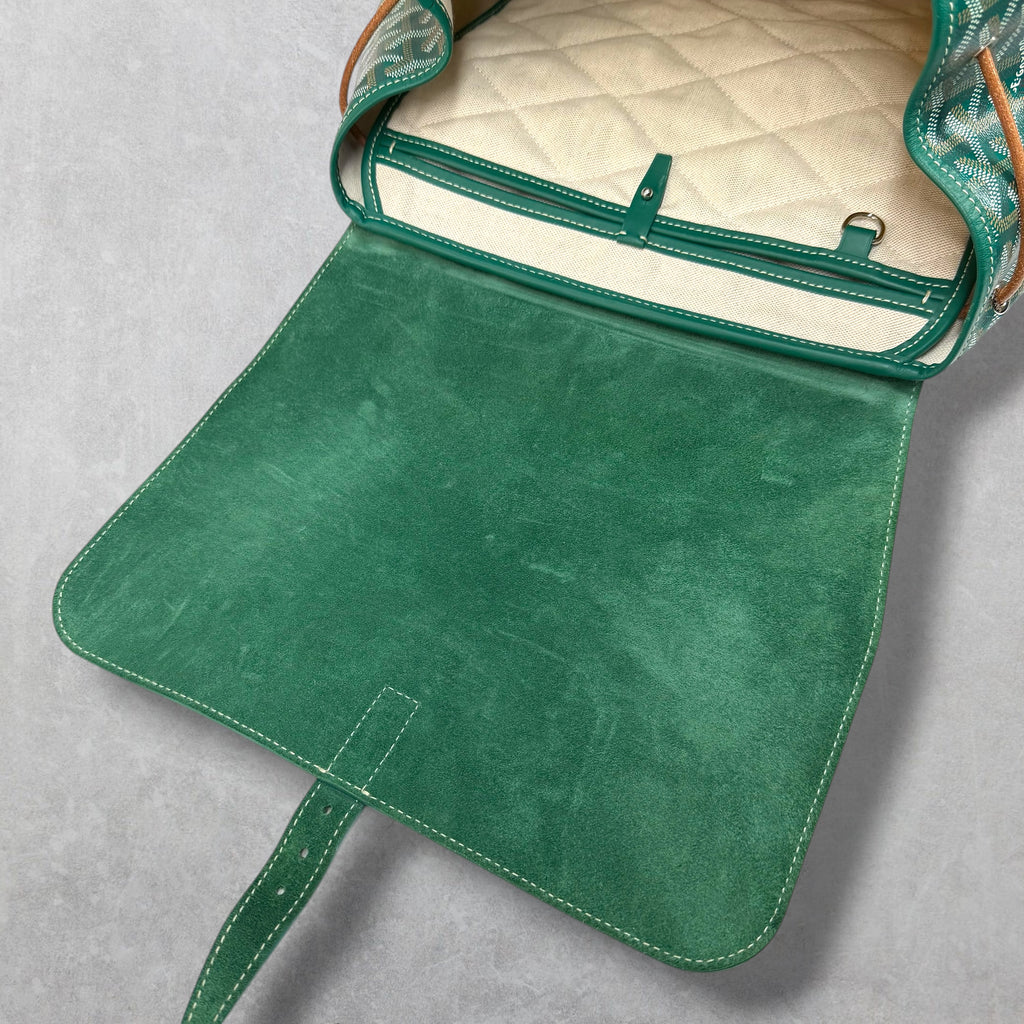 Goyard Green Alpin Backpack