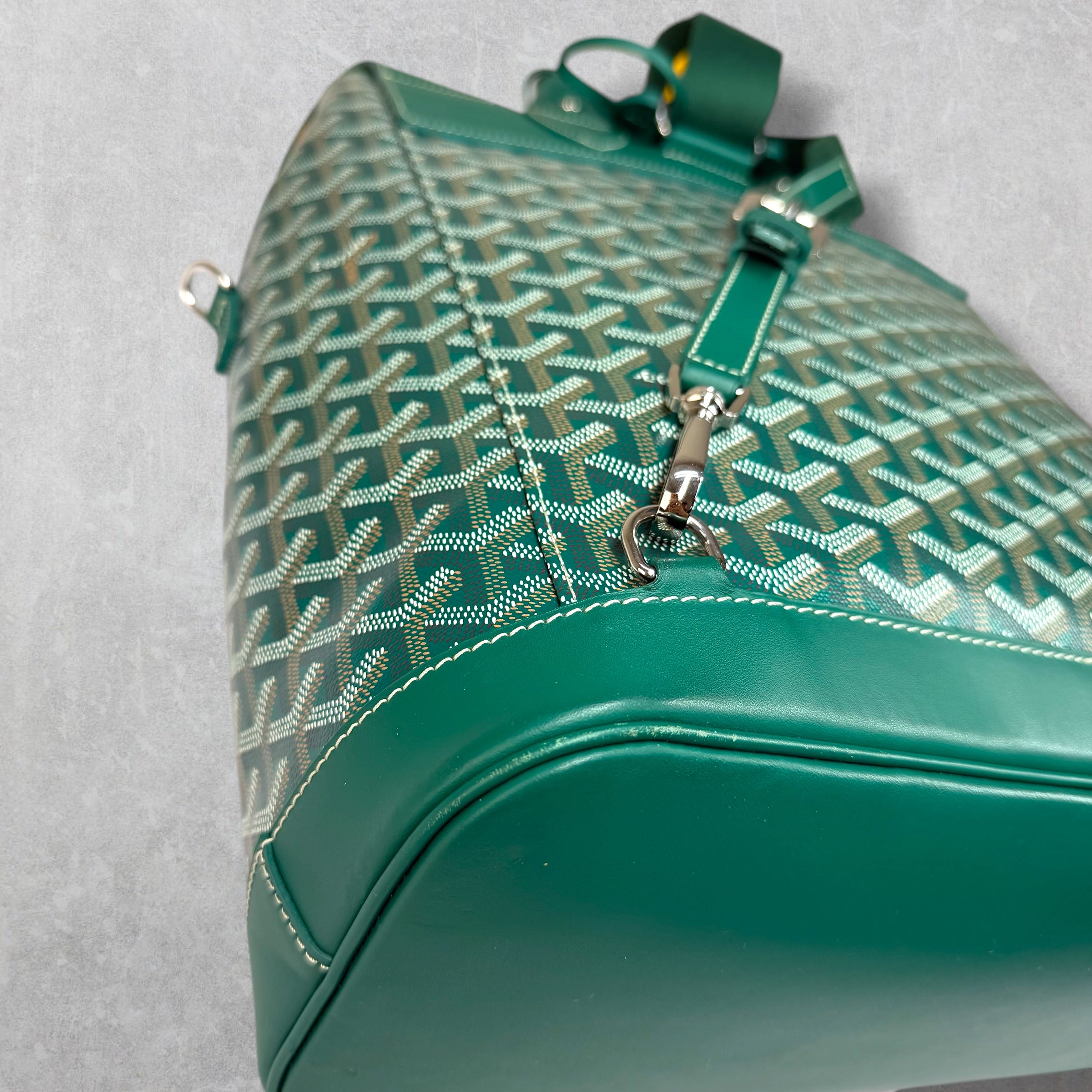 Goyard Green Alpin Backpack