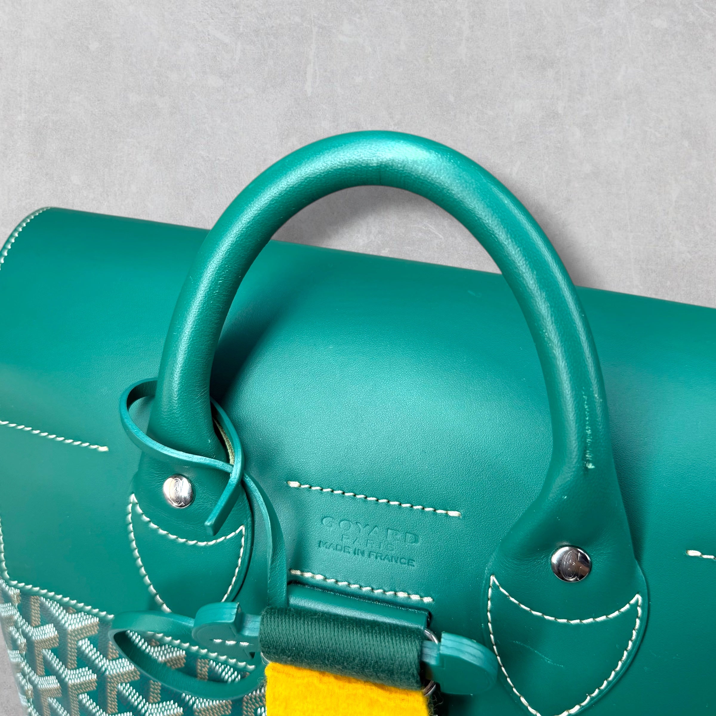 Goyard Green Alpin Backpack