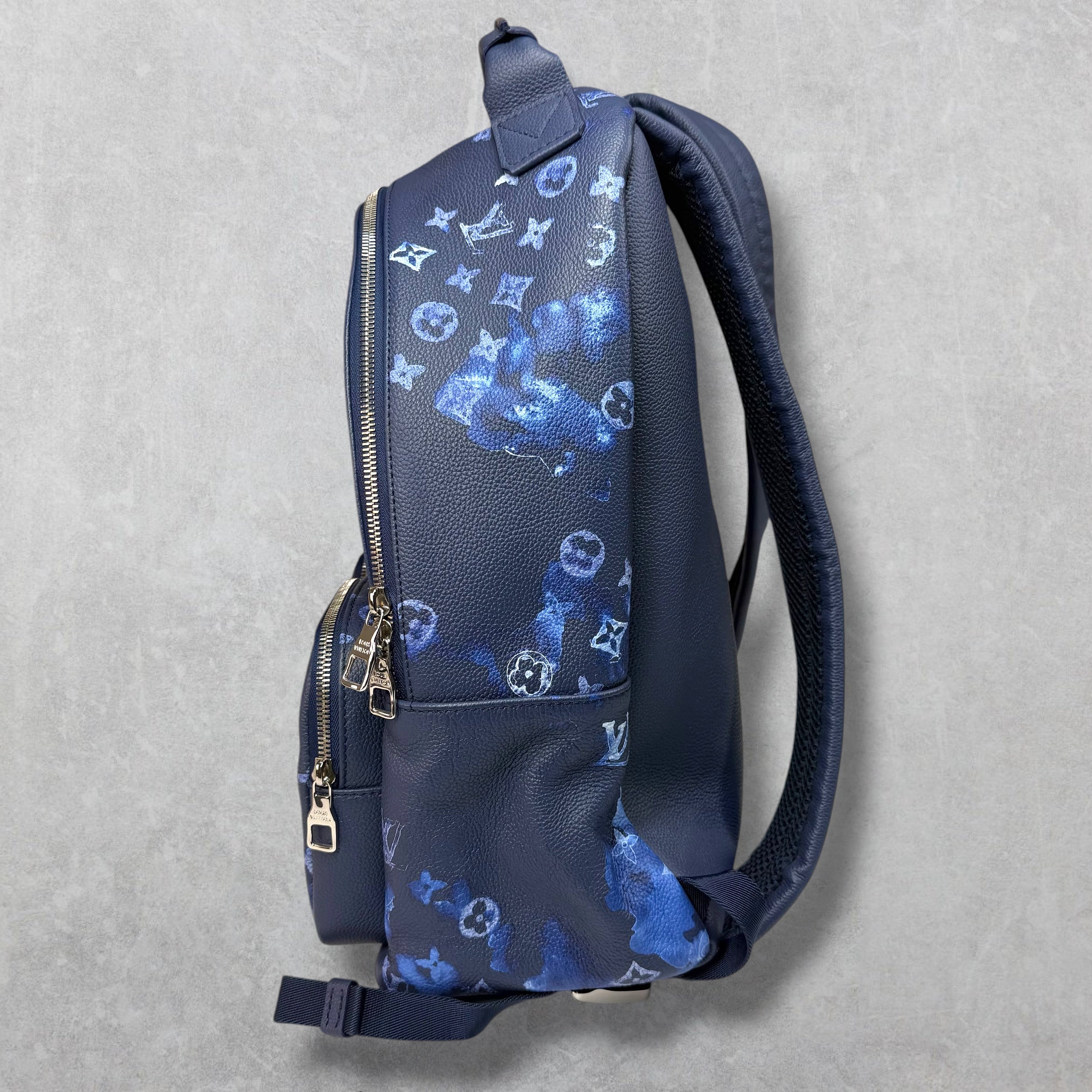 Louis Vuitton Navy Watercolor Monogram Backpack