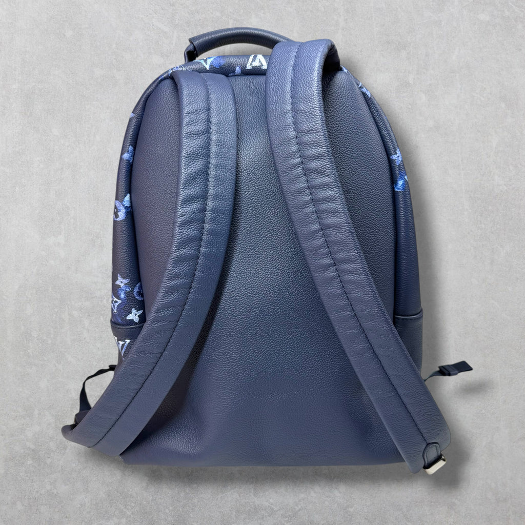 Louis Vuitton Navy Watercolor Monogram Backpack