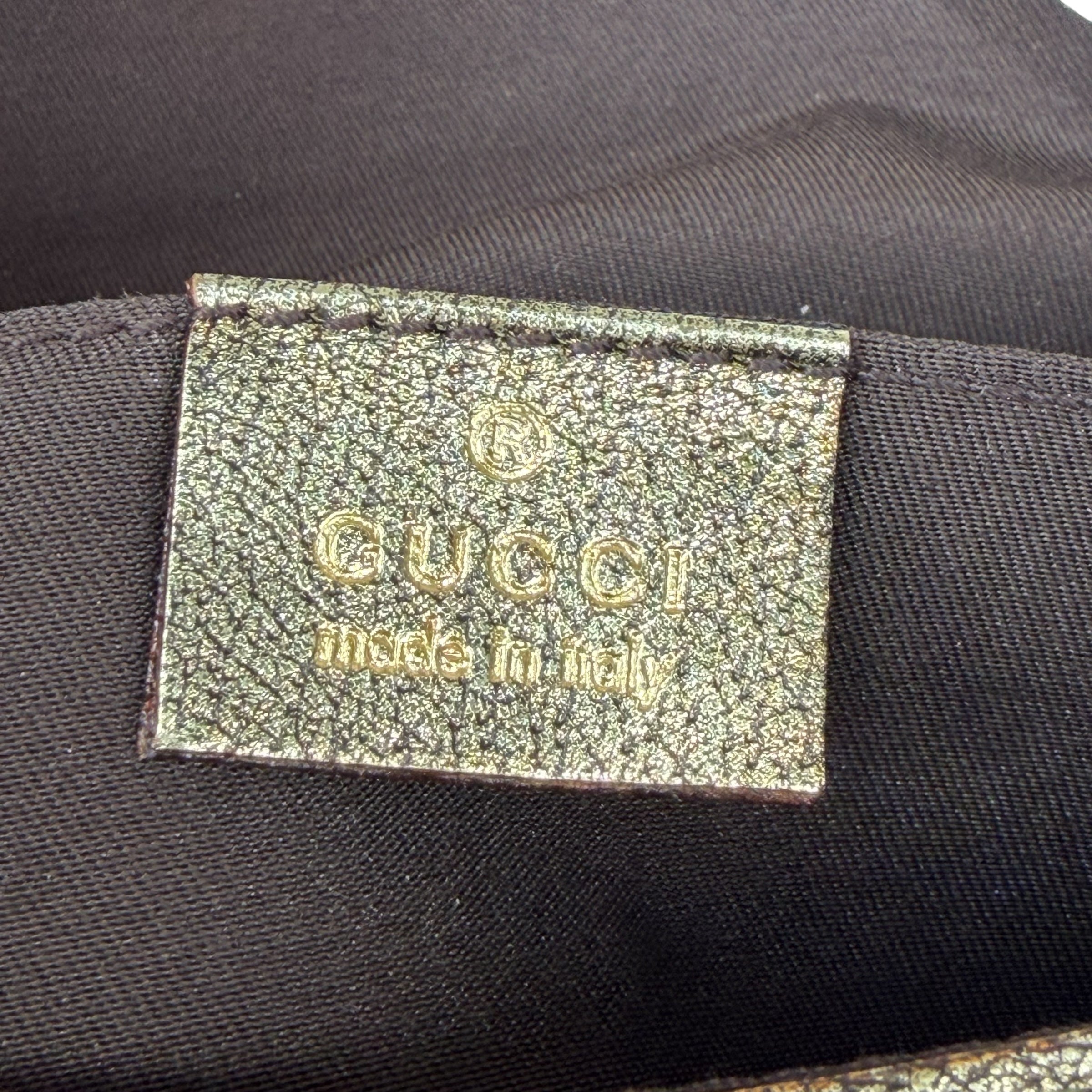 Gucci GG Canvas Jeweled Dragon Shoulder Bag