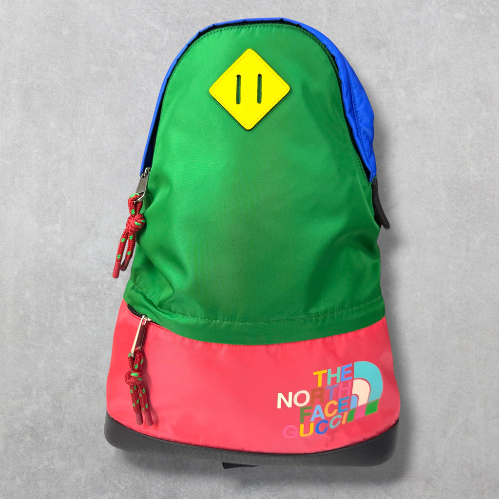 Gucci x TNF Multicolor Recycled Backpack M