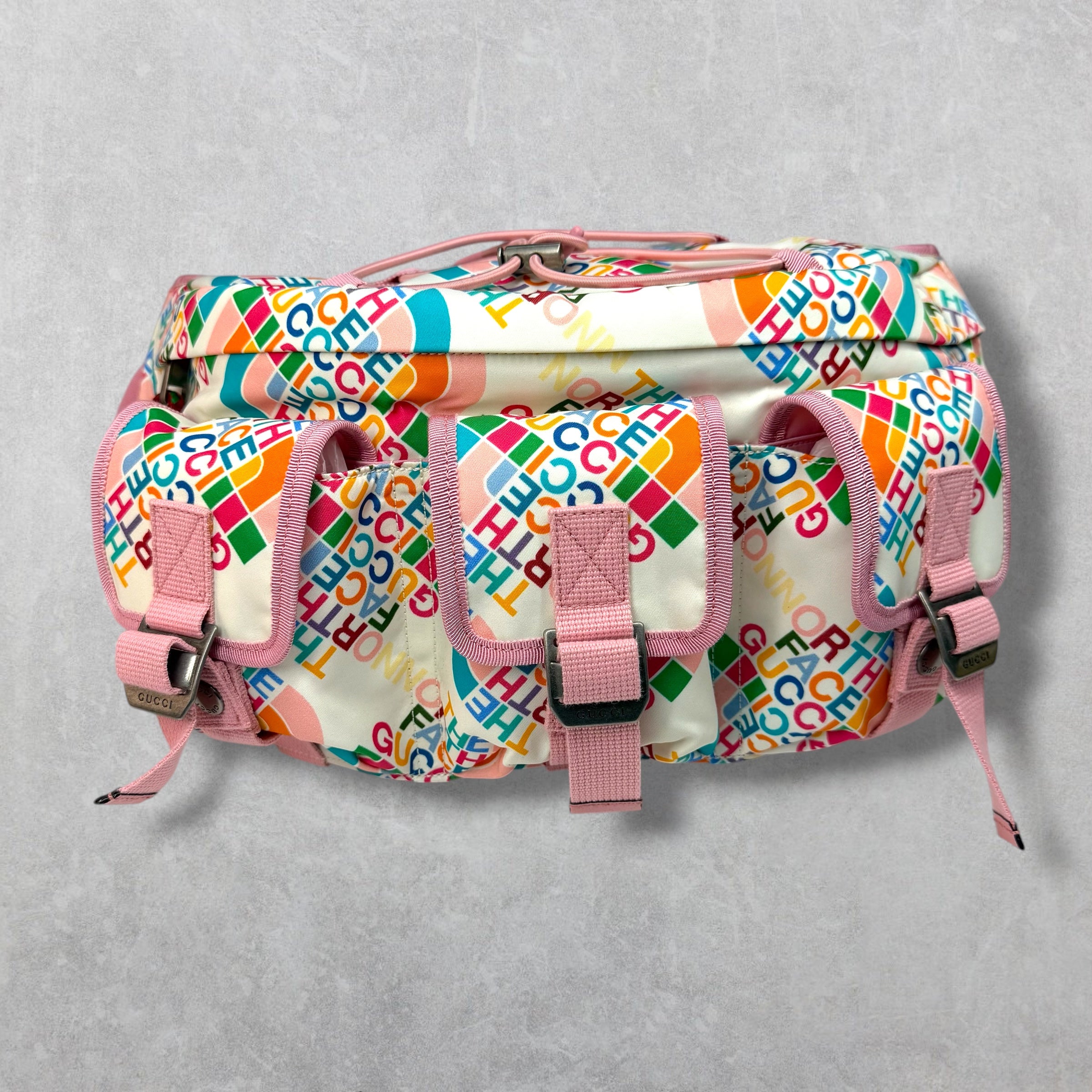 Gucci x TNF Ivory Belt Bag L