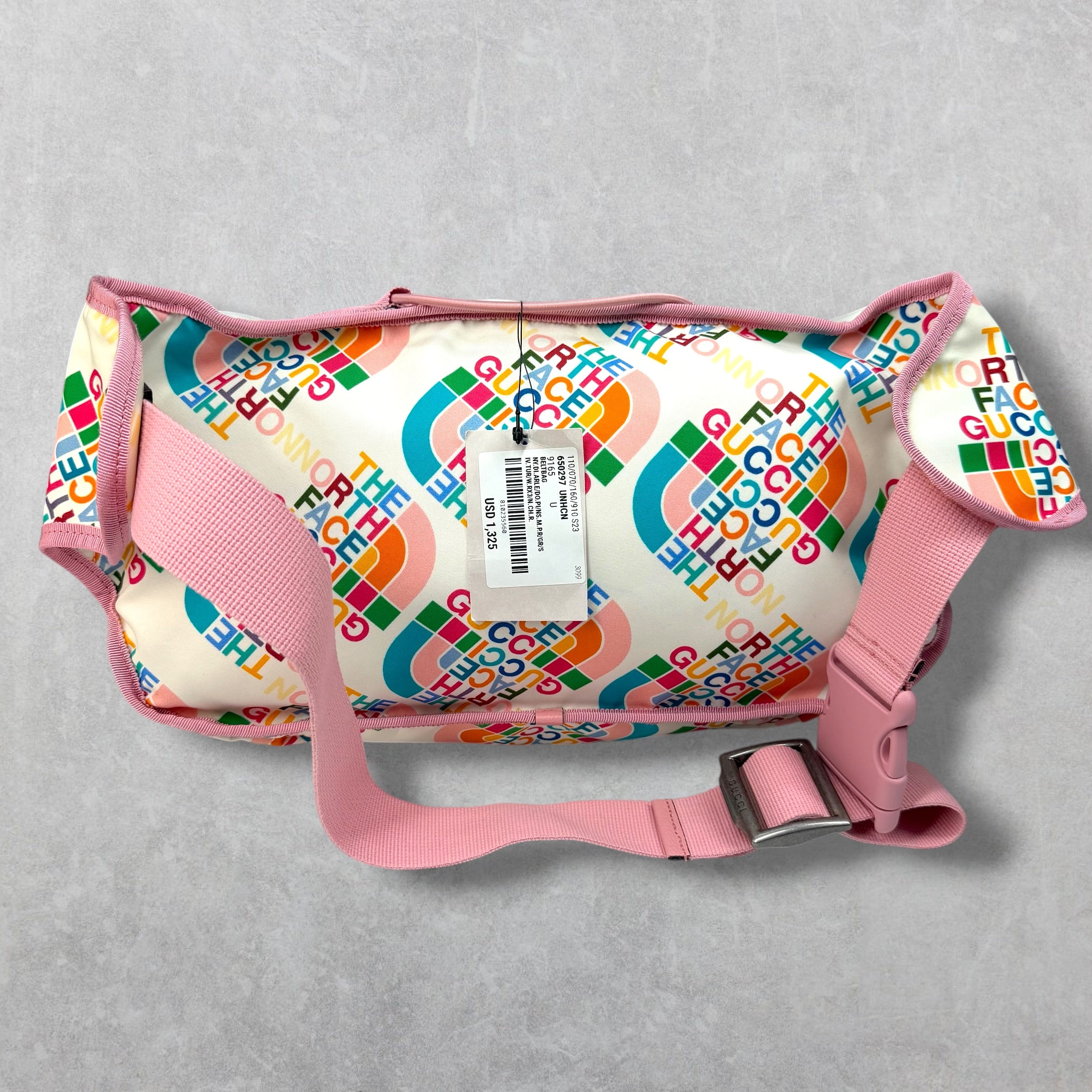 Gucci x TNF Ivory Belt Bag L