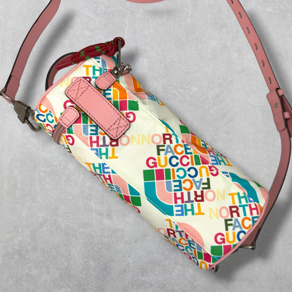 Gucci x TNF Ivory Cylinder Bag