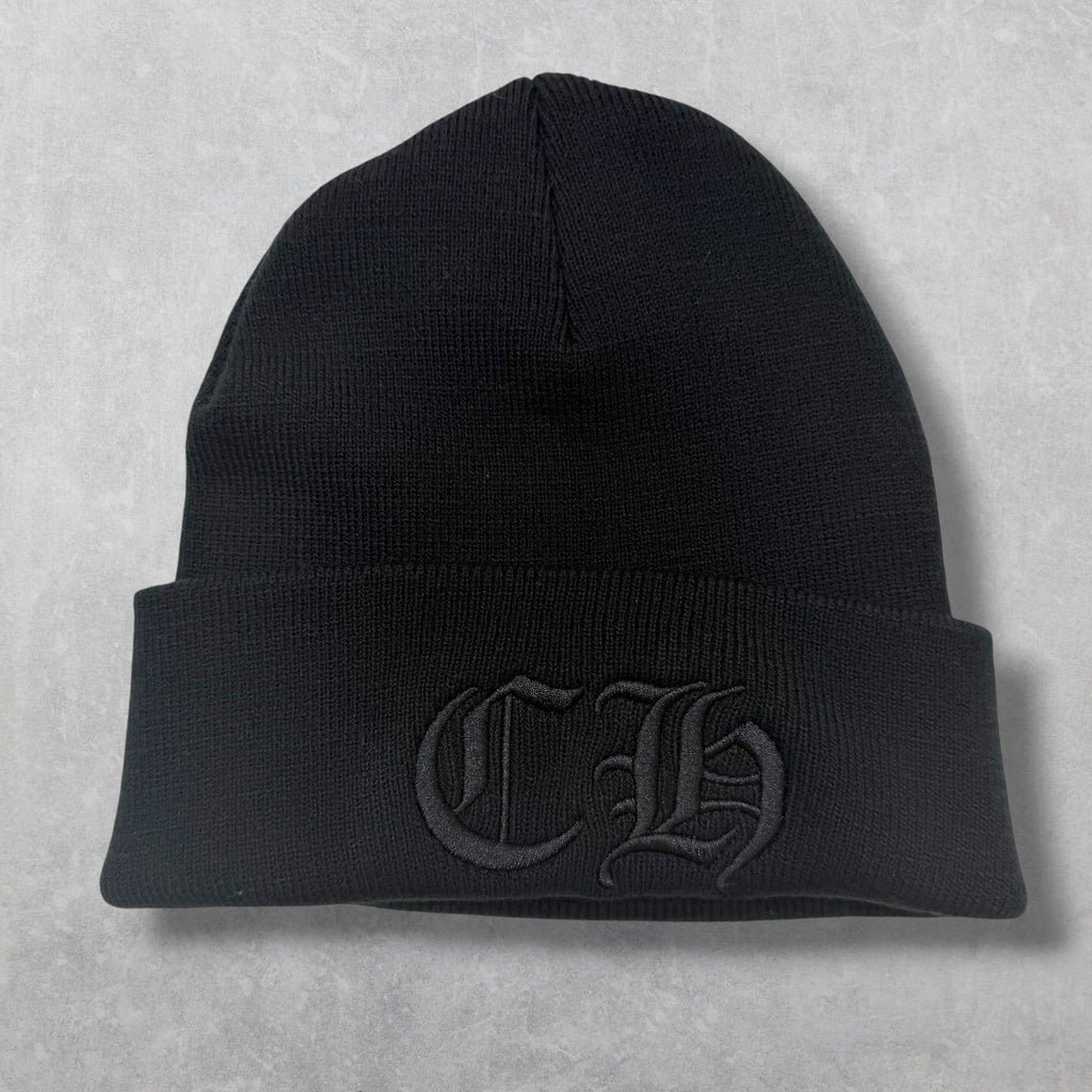 Chrome Hearts CH Logo Beanie Black