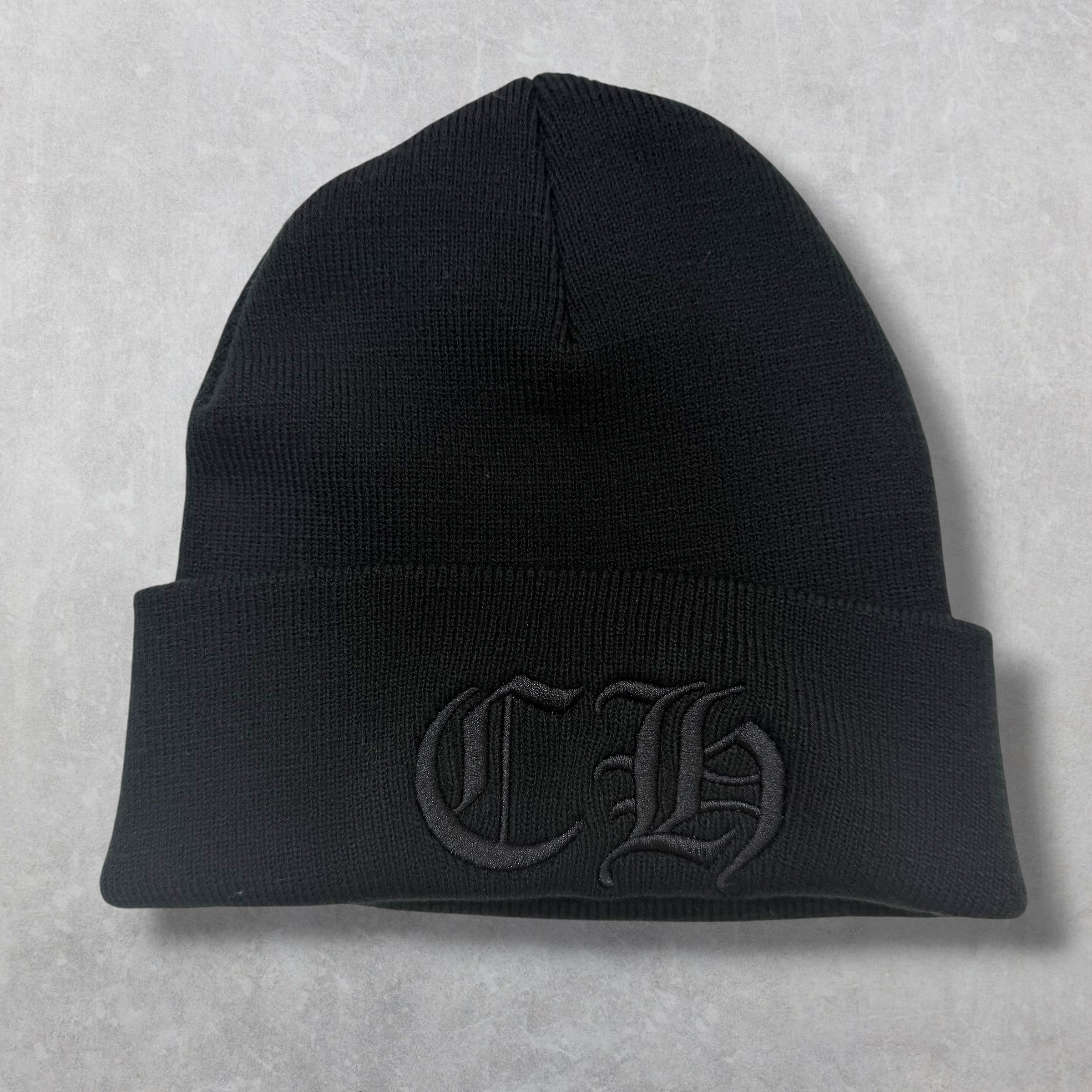 Chrome Hearts CH Logo Beanie Black