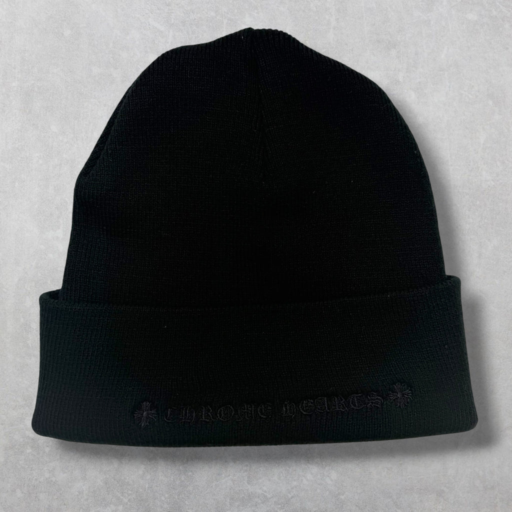 Chrome Hearts CH Logo Beanie Black