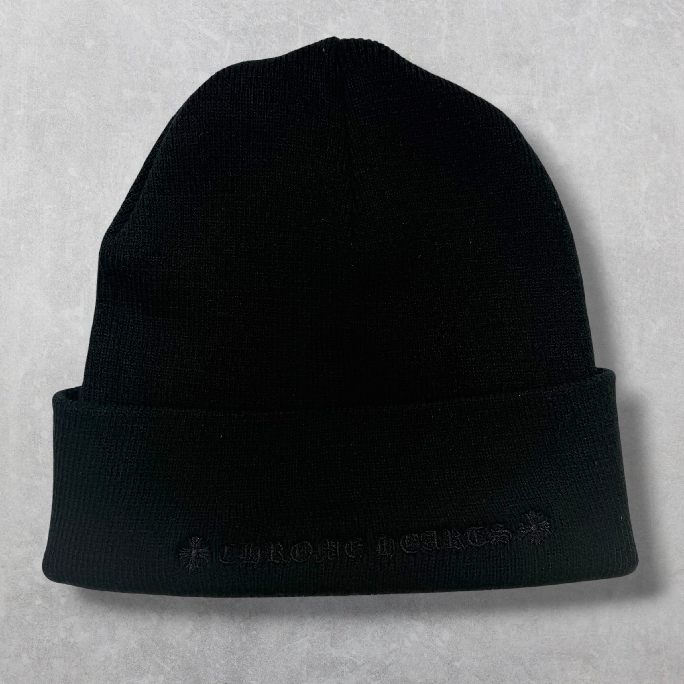 Chrome Hearts CH Logo Beanie Black