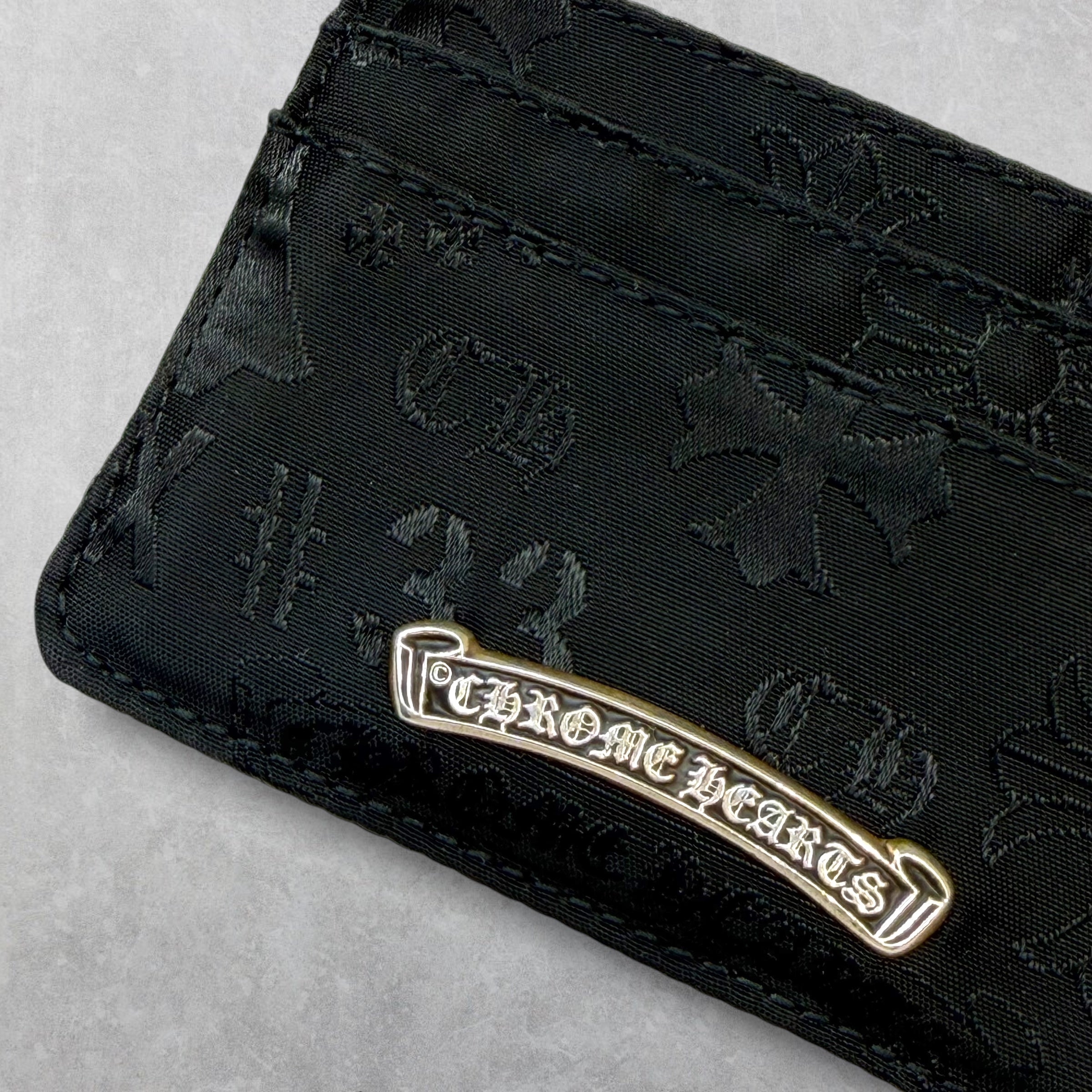 Chrome Hearts Nylon Stencil Cardholder