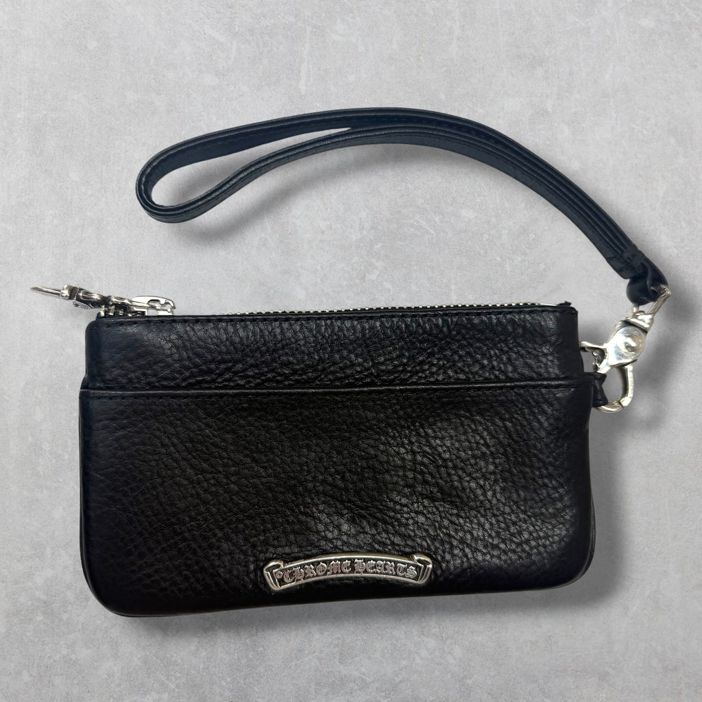 Chrome Hearts Cross Patch Loop Zip Wallet