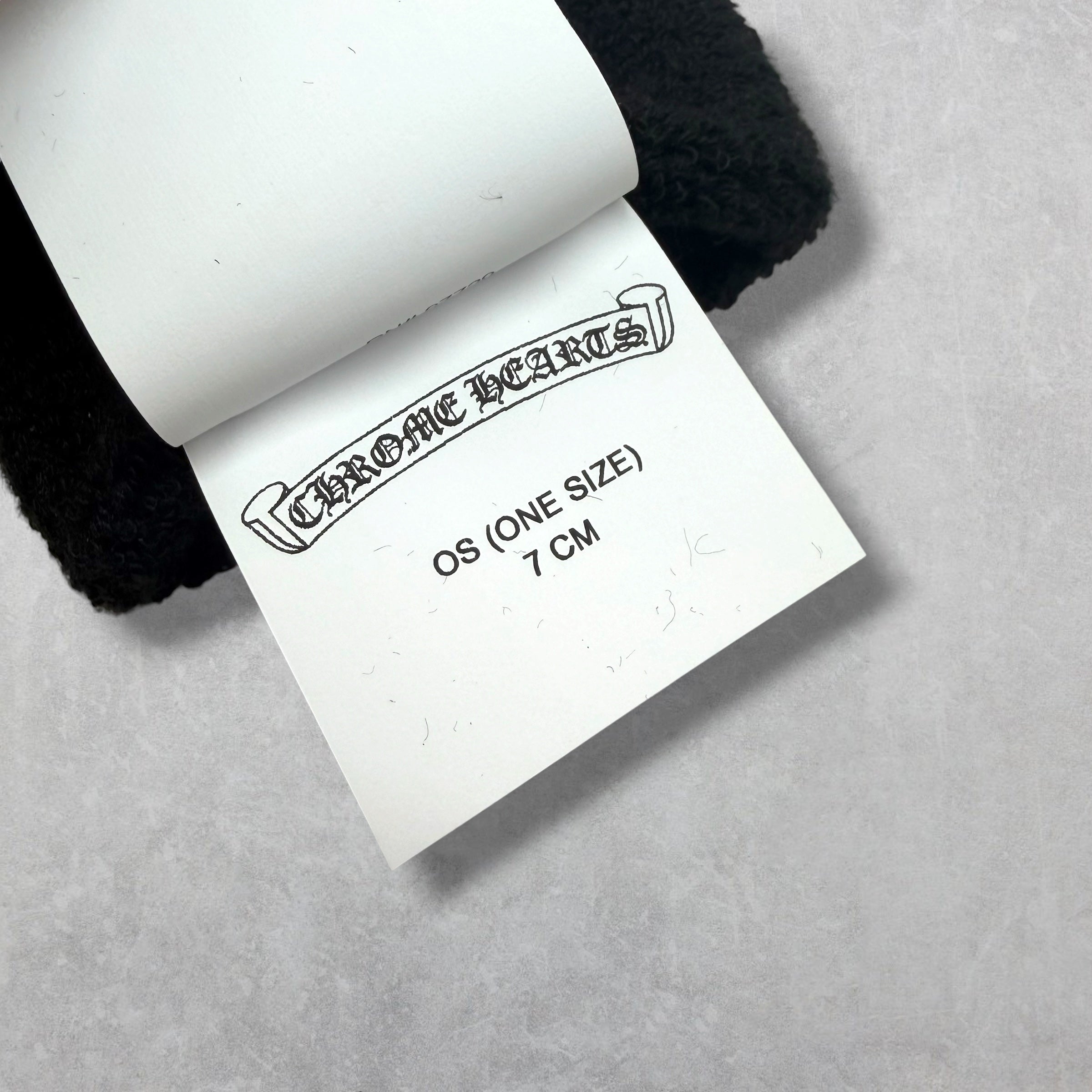 Chrome Hearts Black Patent Cross Sweatbands