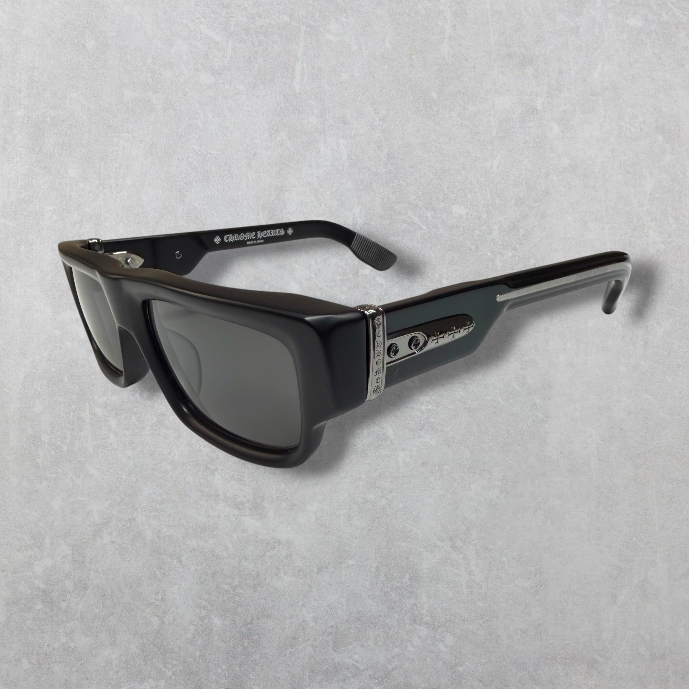 Chrome Hearts Girth Quake Black Sunglasses