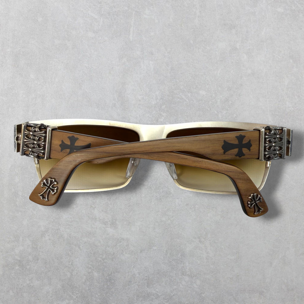Chrome Hearts Flavor Saver Wood Sunglasses