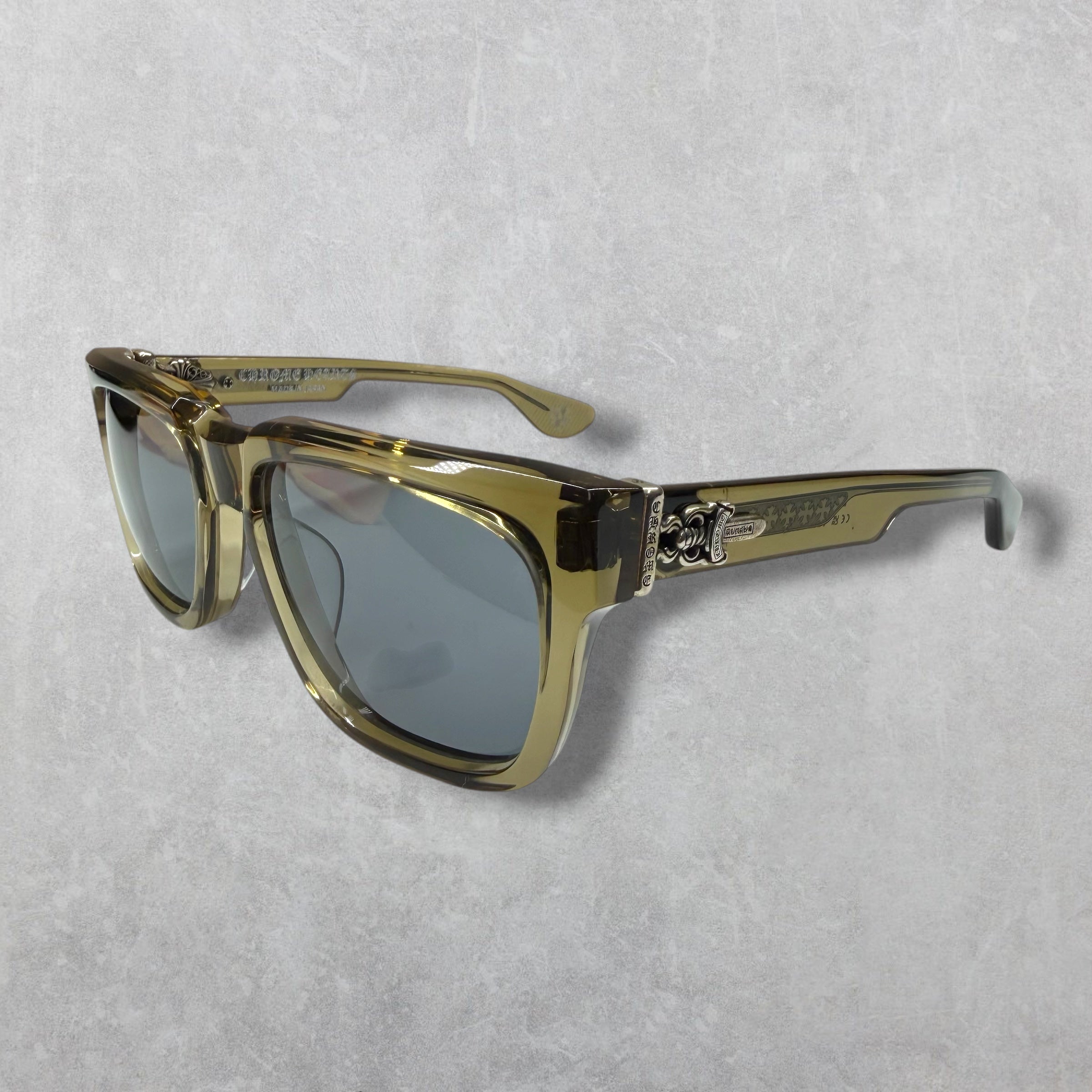 Chrome Hearts Box Officer Army Sunglasses