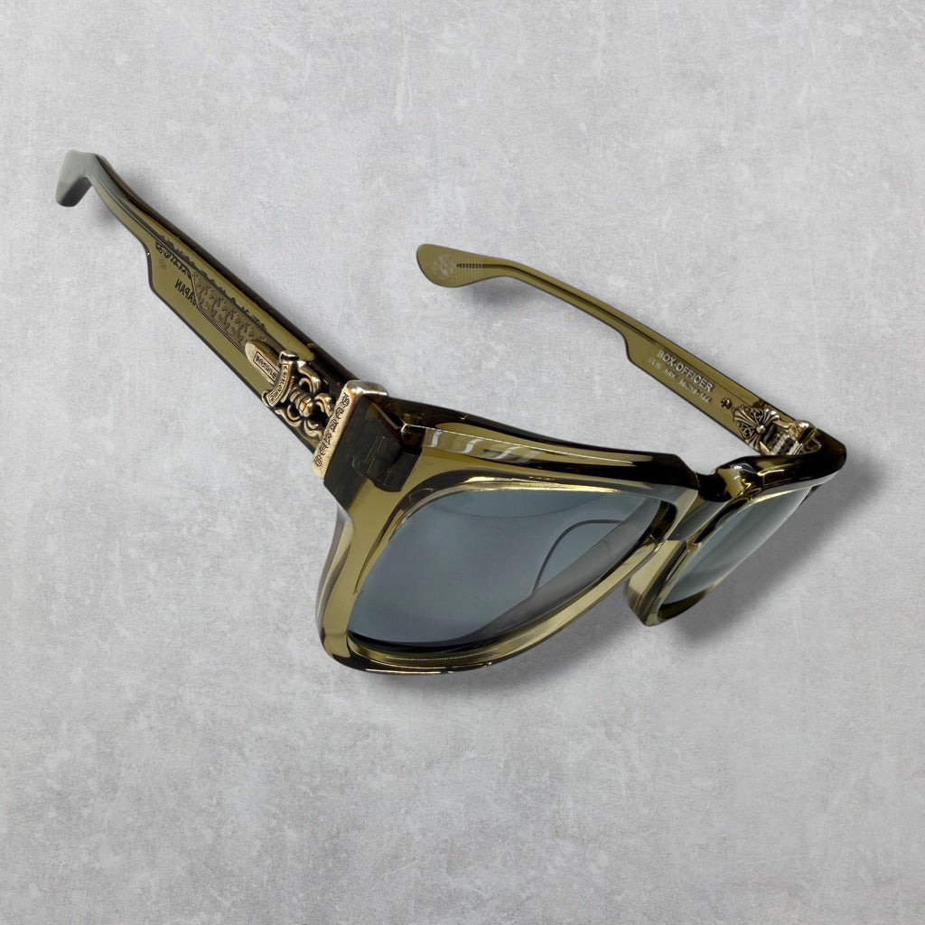 Chrome Hearts Box Officer Army Sunglasses