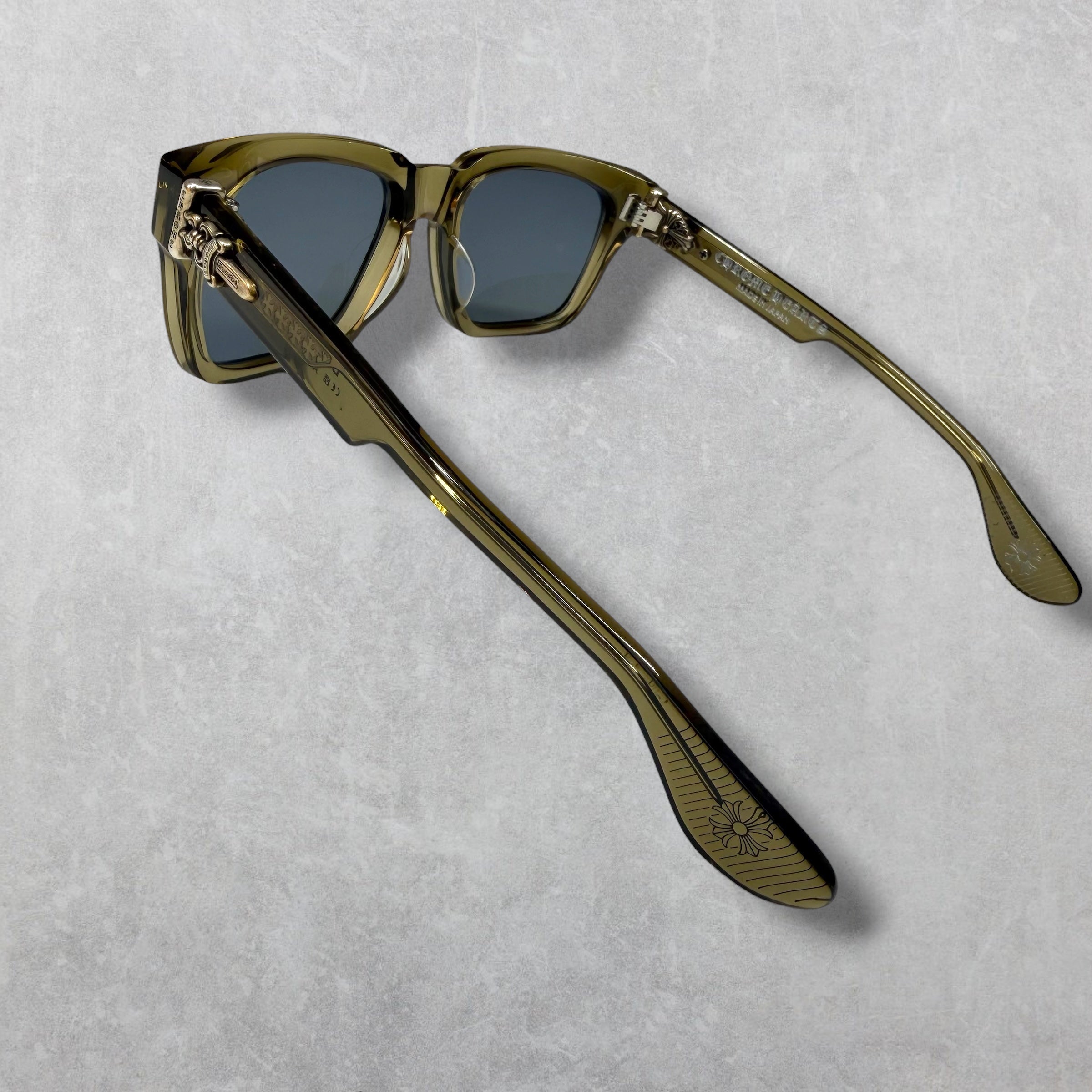 Chrome Hearts Box Officer Army Sunglasses