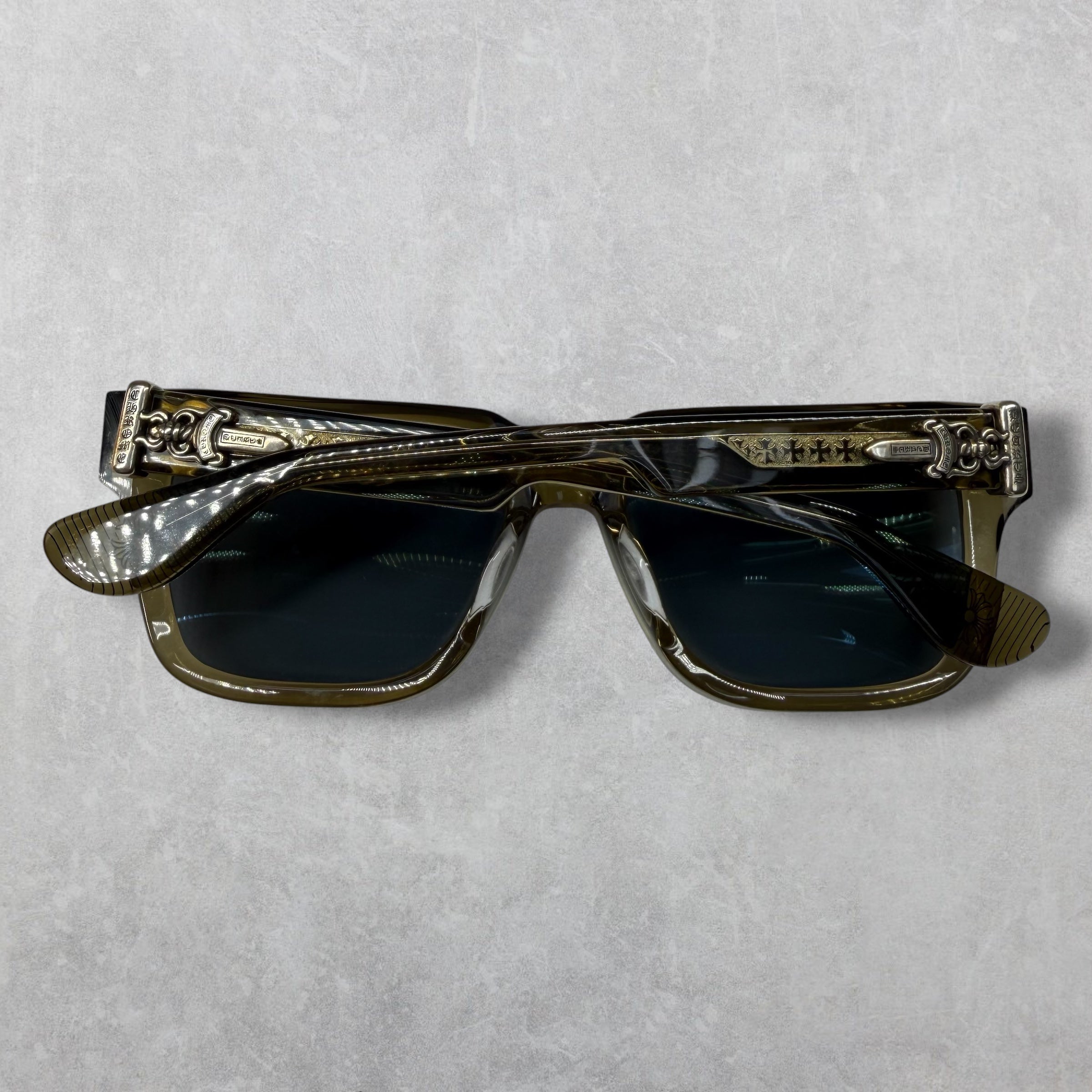 Chrome Hearts Box Officer Army Sunglasses