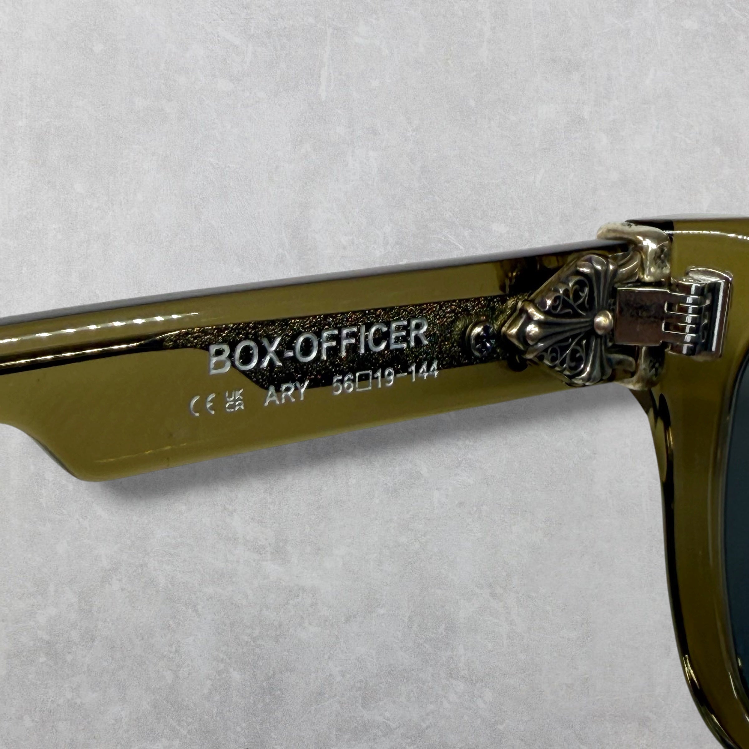 Chrome Hearts Box Officer Army Sunglasses