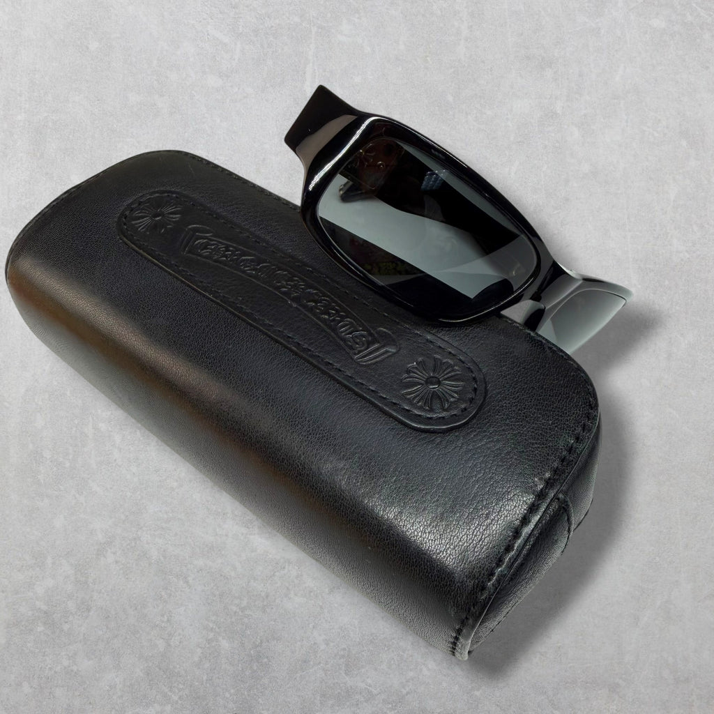 Vintage Chrome Hearts Fix 2 Diamond Sunglasses