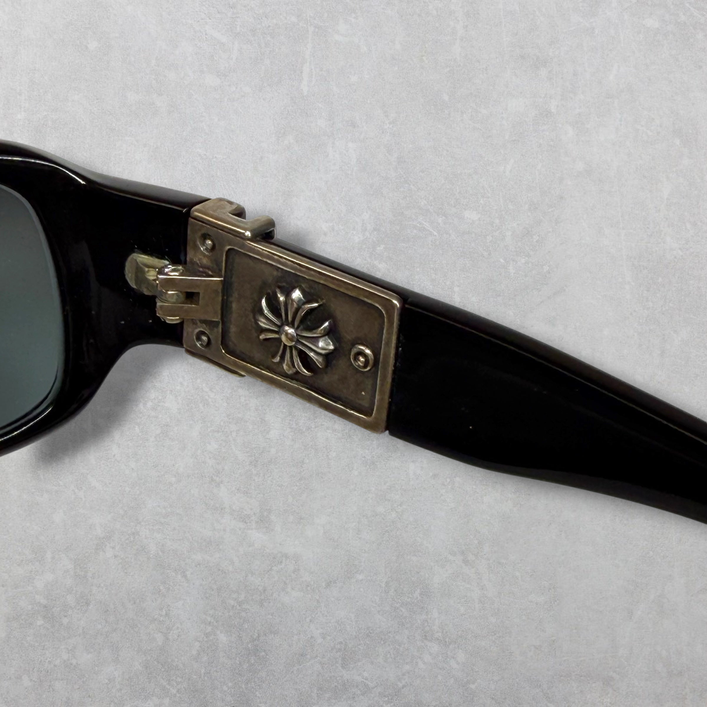 Vintage Chrome Hearts Fix 2 Diamond Sunglasses