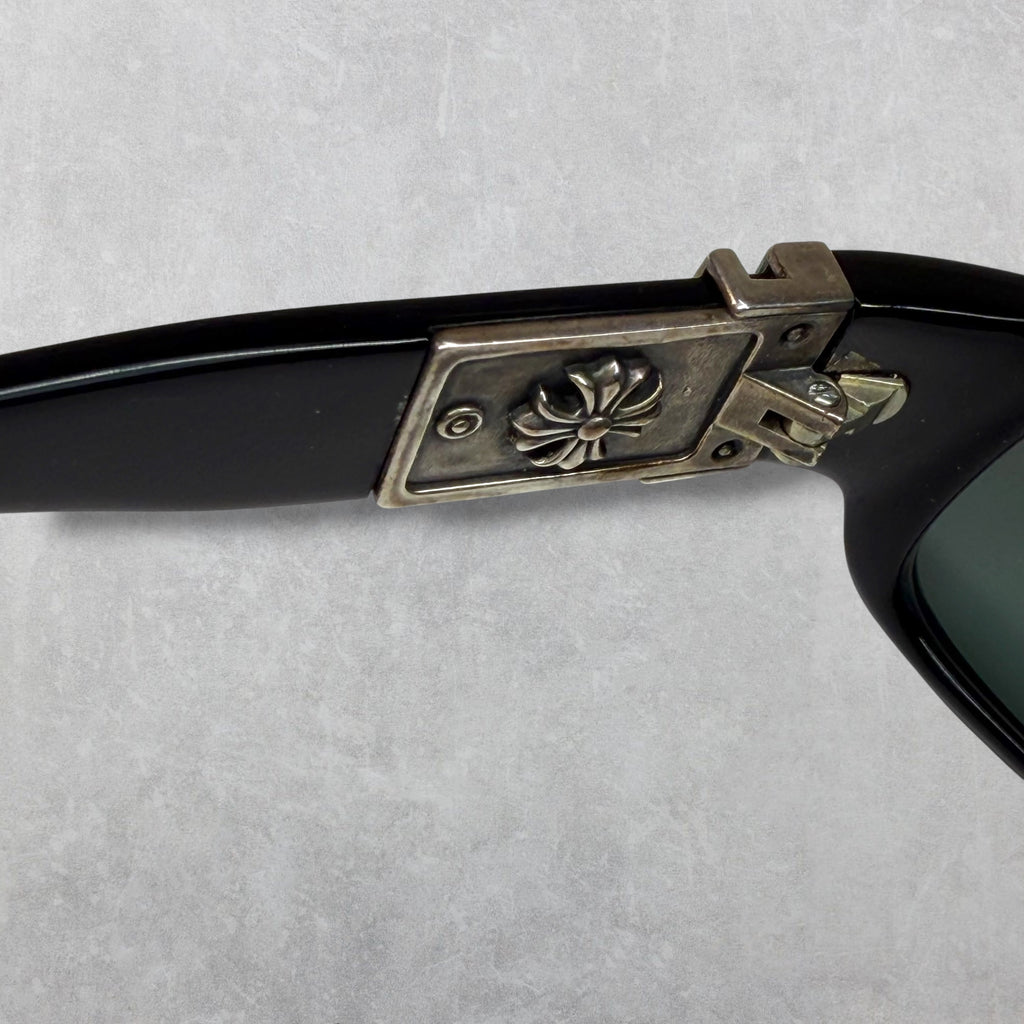 Vintage Chrome Hearts Fix 2 Diamond Sunglasses