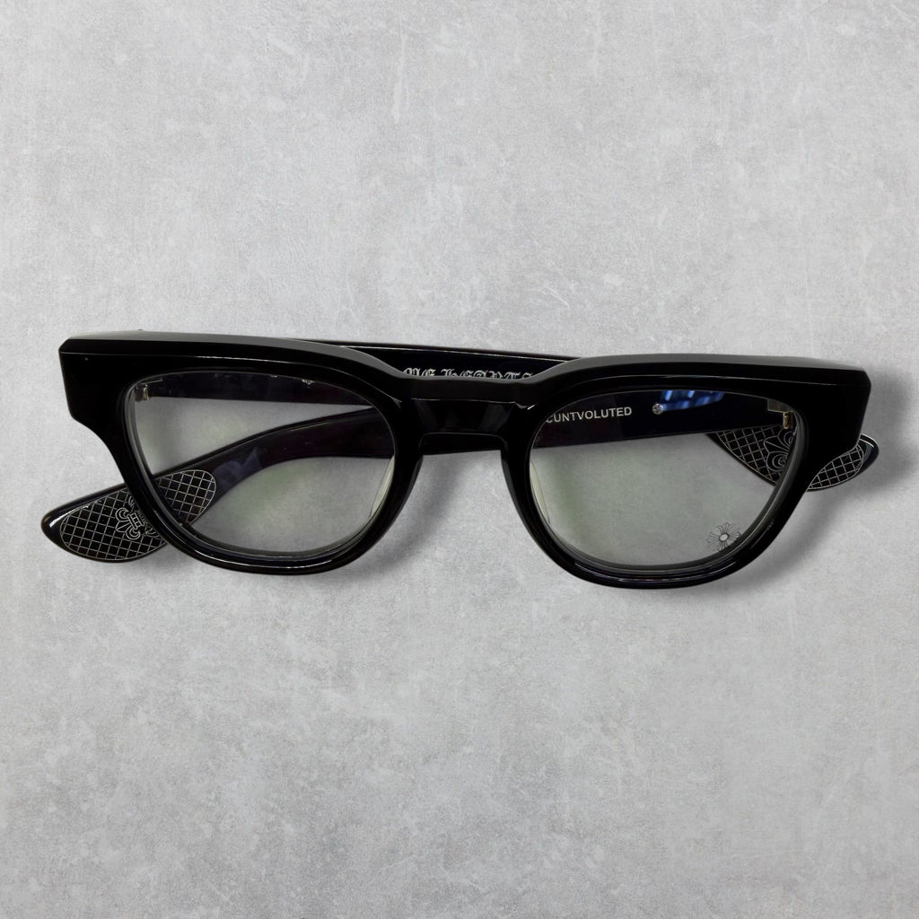 Chrome Hearts Cuntvoluted Black Glasses