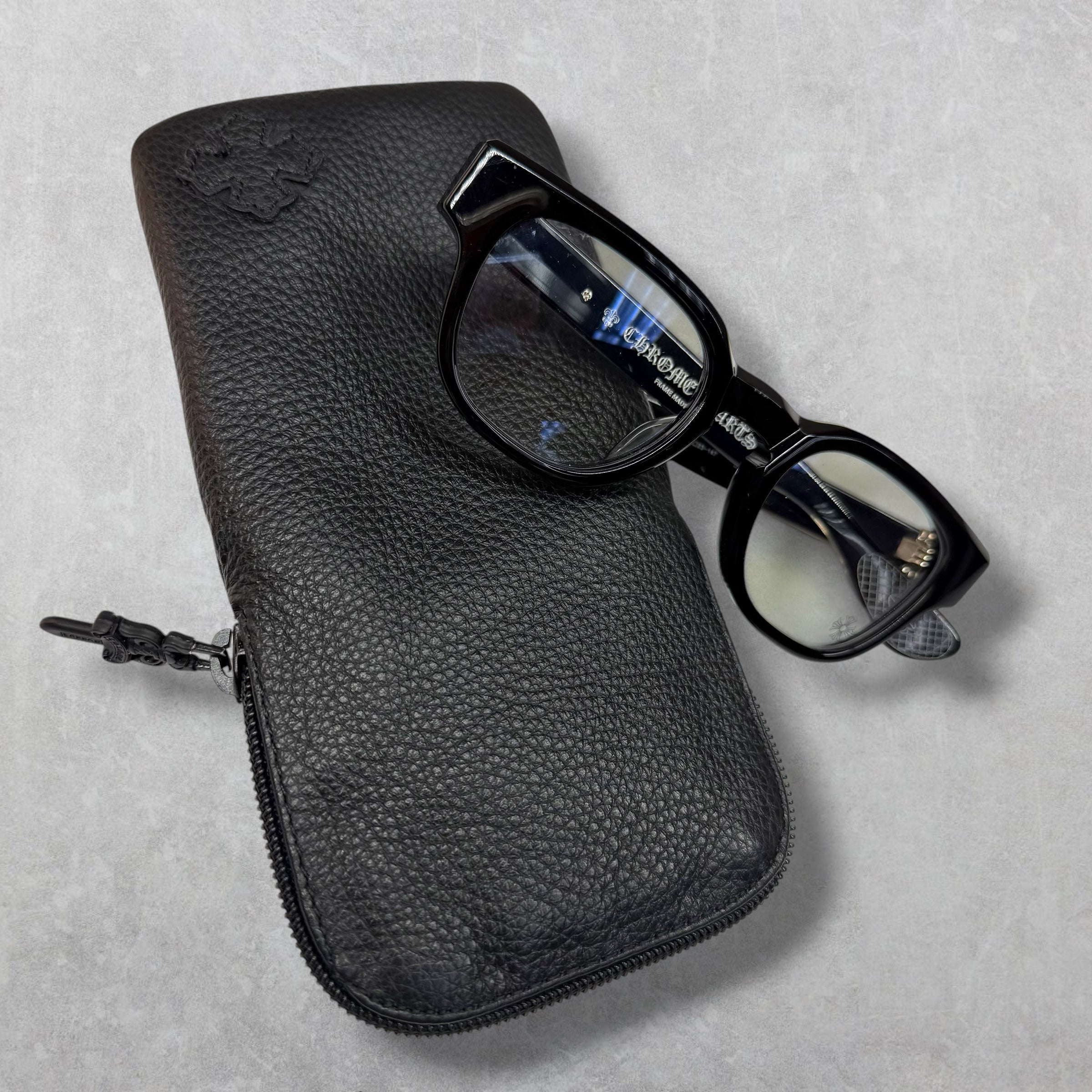 Chrome Hearts Cuntvoluted Black Glasses