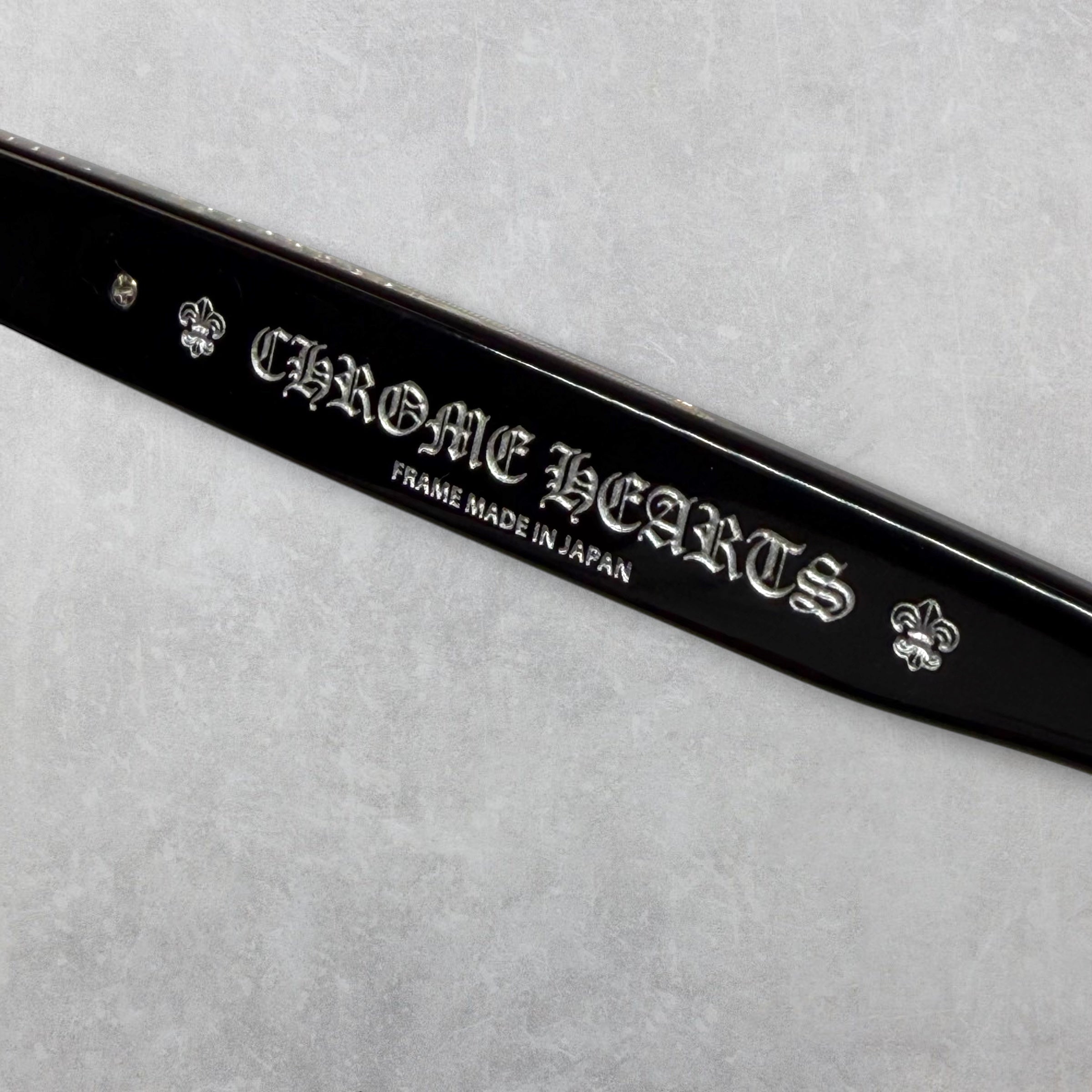 Chrome Hearts Cuntvoluted Black Glasses