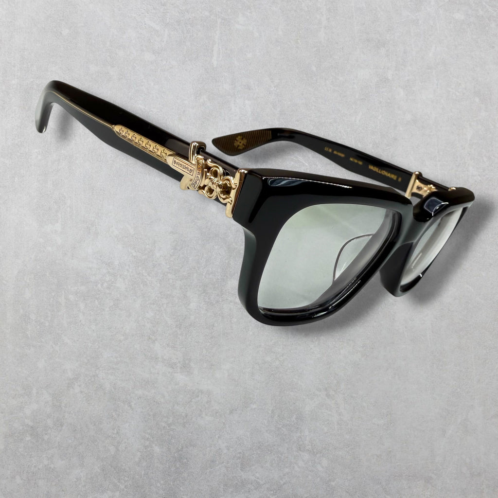 Chrome Hearts Vagillionaire II Black Glasses