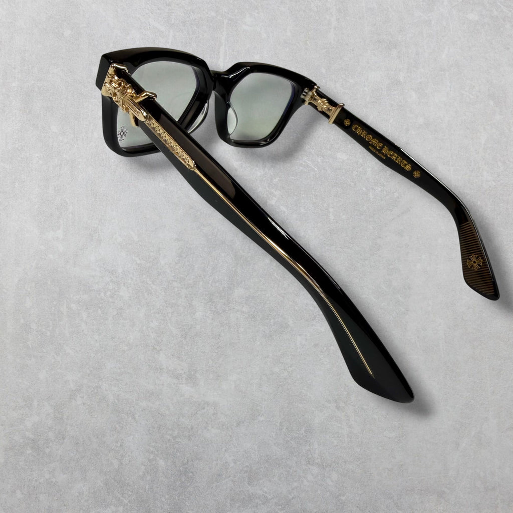 Chrome Hearts Vagillionaire II Black Glasses