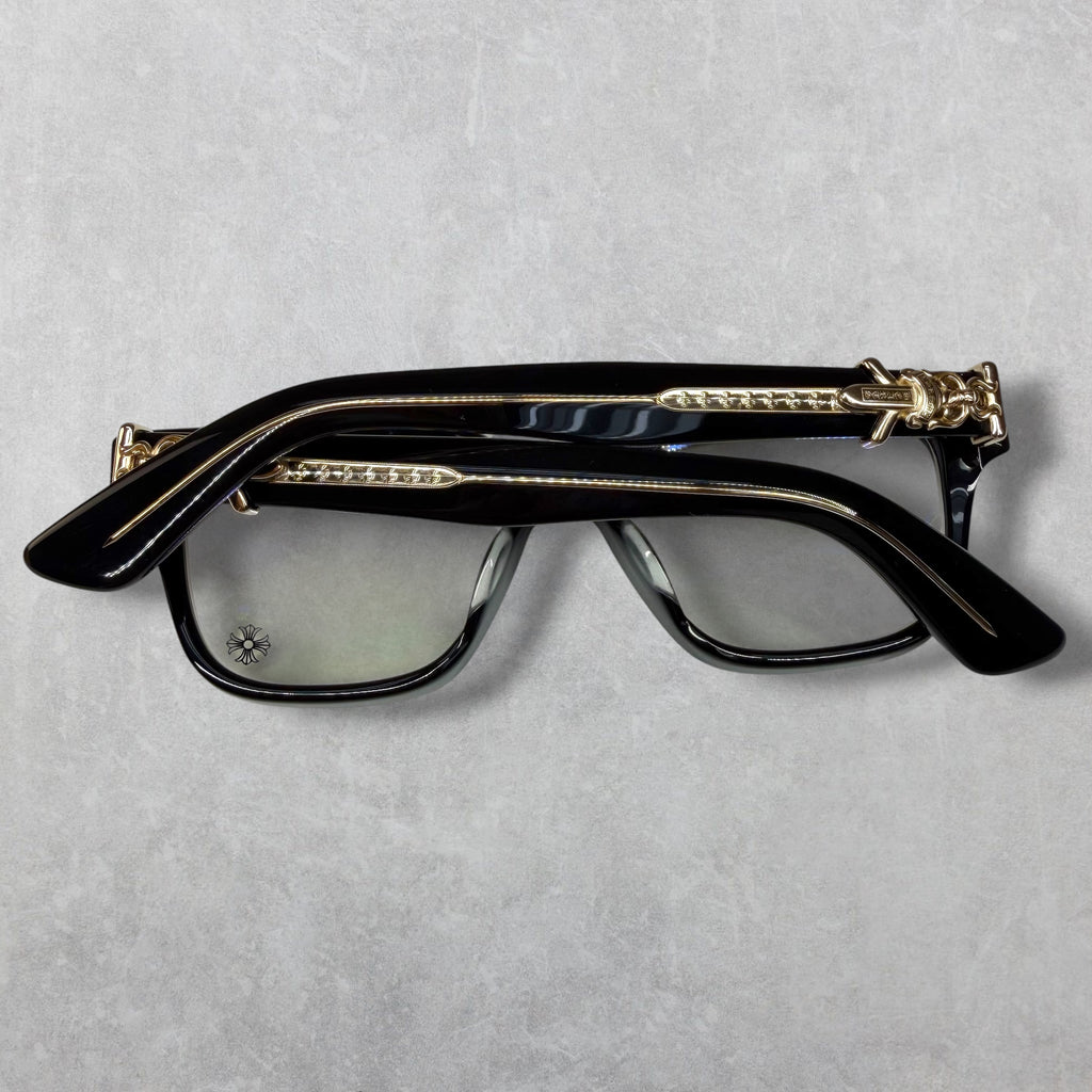 Chrome Hearts Vagillionaire II Black Glasses