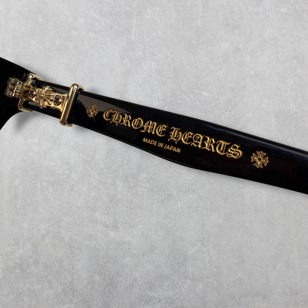 Chrome Hearts Vagillionaire II Black Glasses