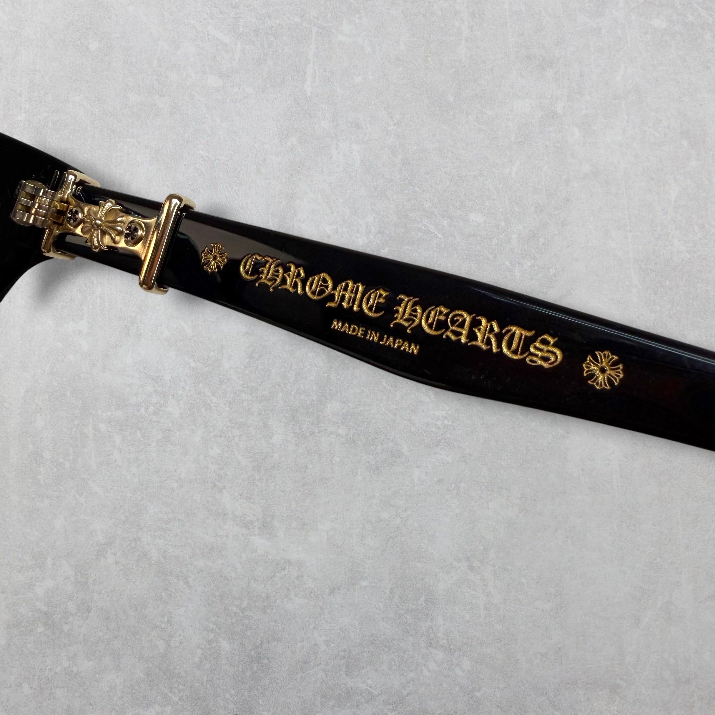 Chrome Hearts Vagillionaire II Black Glasses