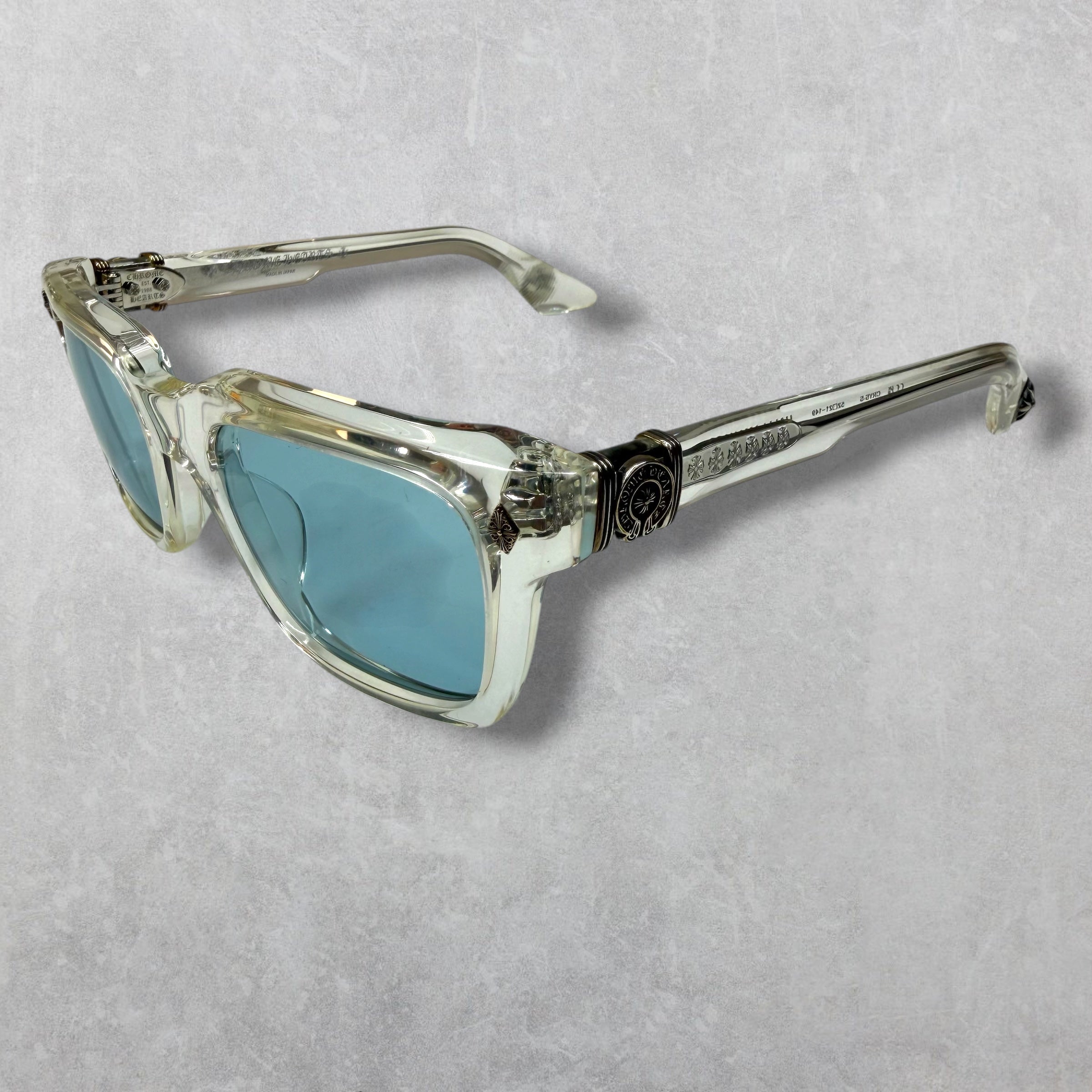 Chrome Hearts Hallamanass Crystal Sunglasses