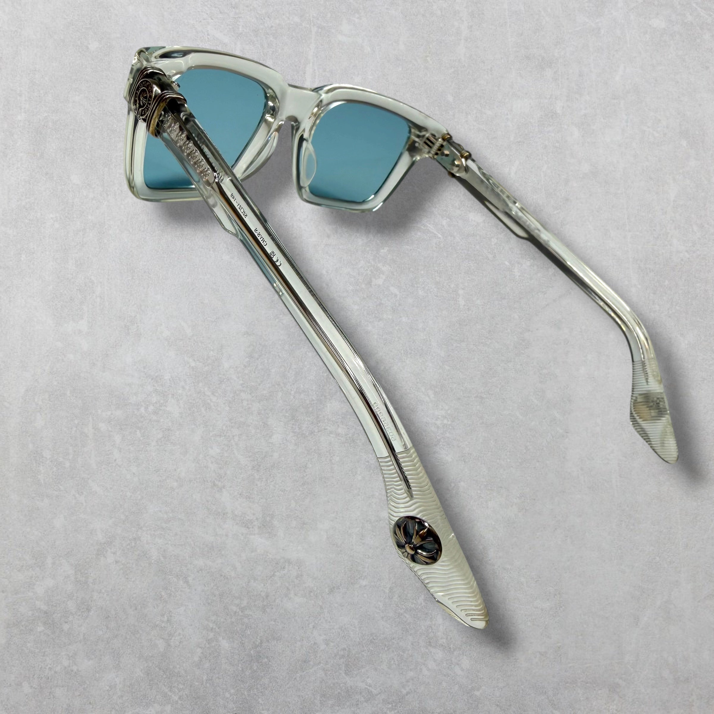 Chrome Hearts Hallamanass Crystal Sunglasses
