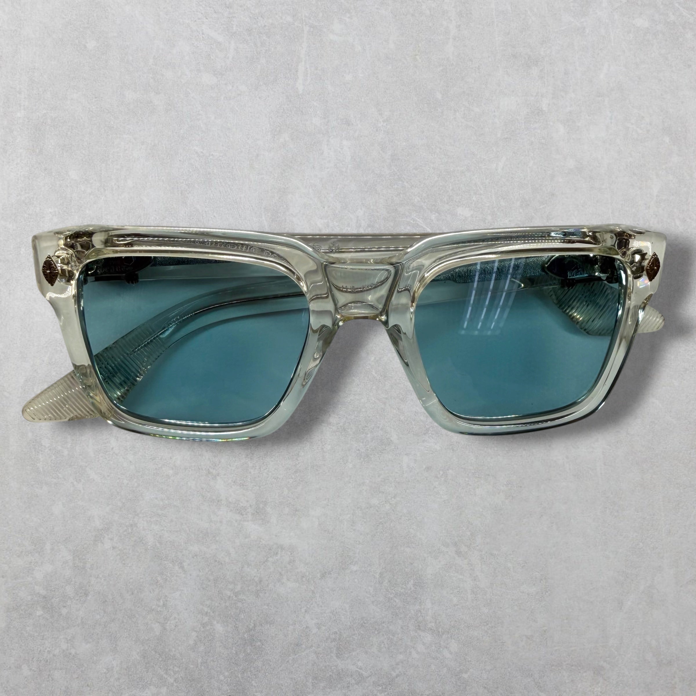 Chrome Hearts Hallamanass Crystal Sunglasses