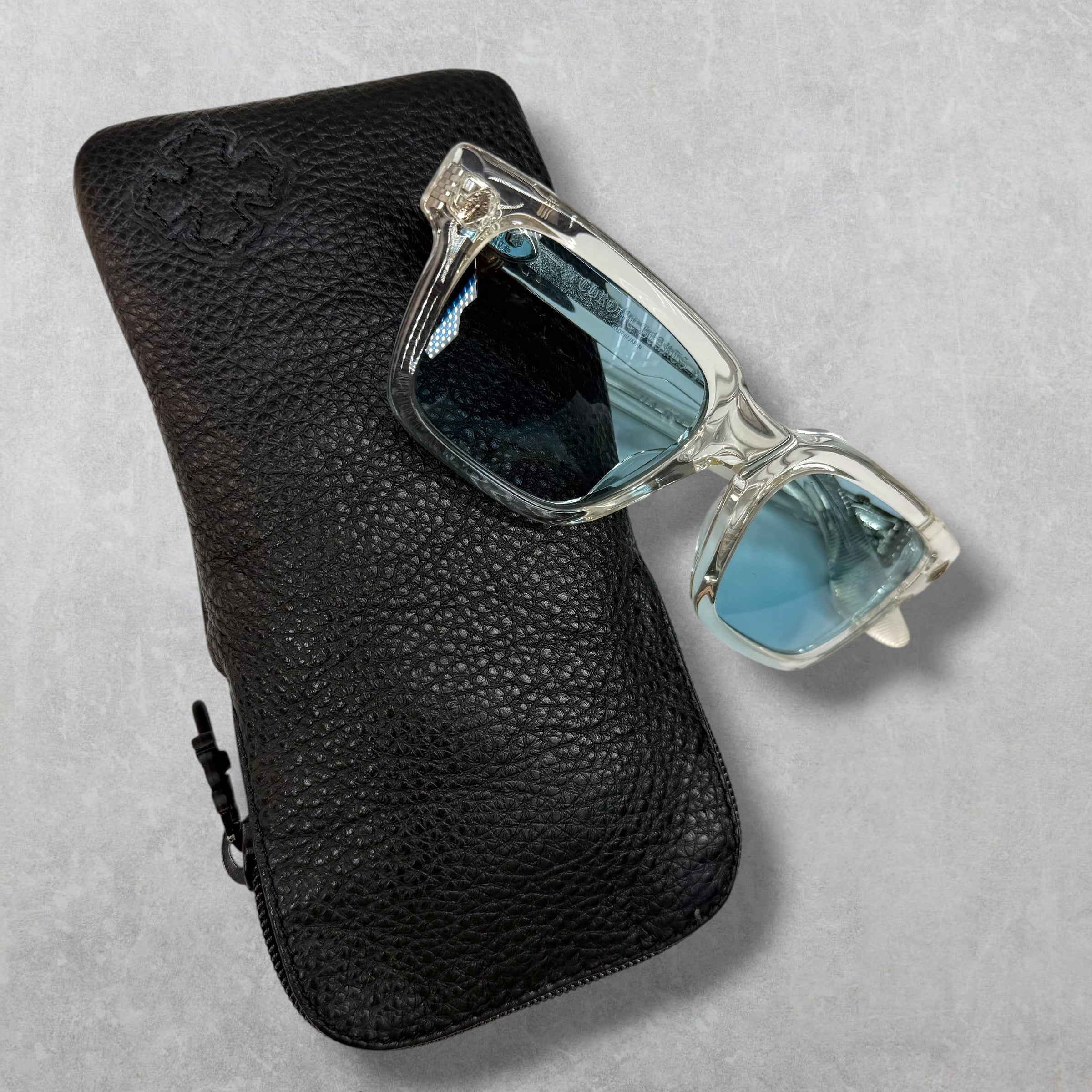Chrome Hearts Hallamanass Crystal Sunglasses