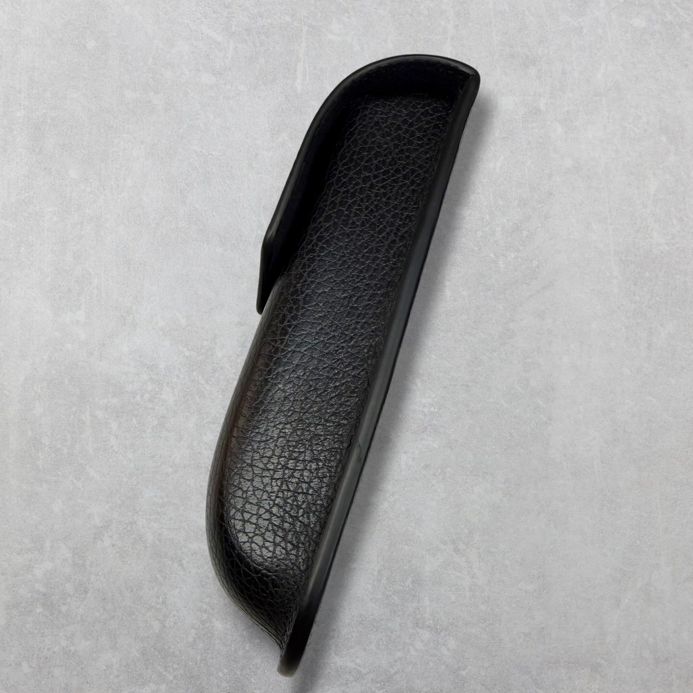 Chrome Hearts Silver Scroll Logo Coffin Glasses Case