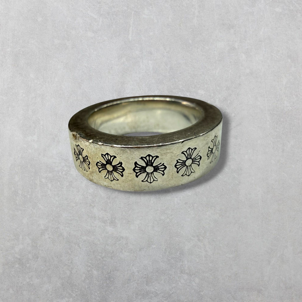 Chrome Hearts Fuck You 6MM Spacer Ring 3.5