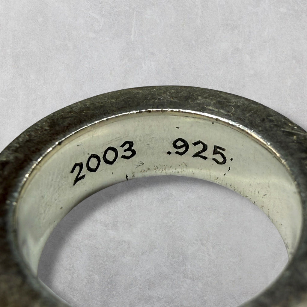 Chrome Hearts Fuck You 6MM Spacer Ring 3.5