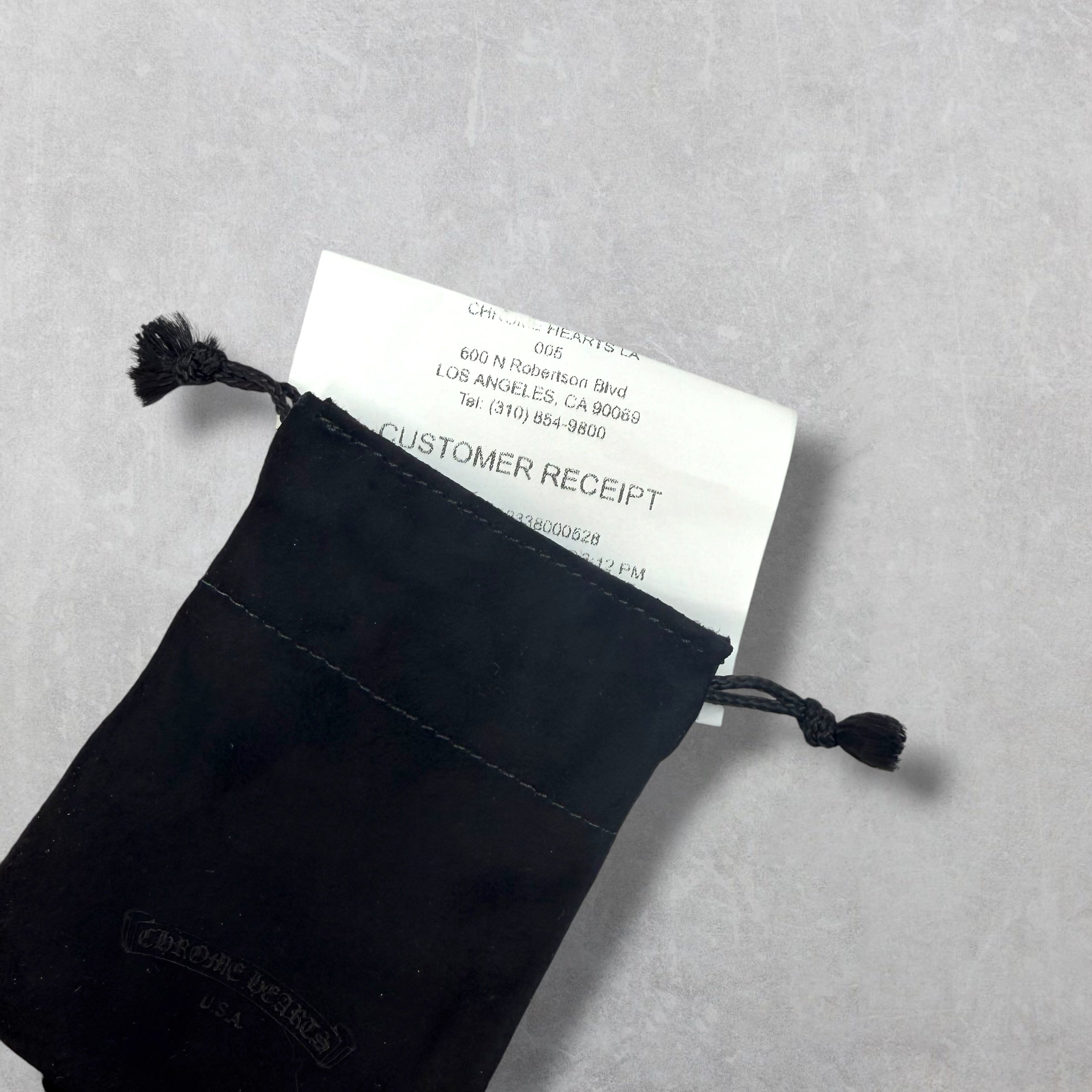 Chrome Hearts LA Fuck You 3MM Spacer Ring 11.5